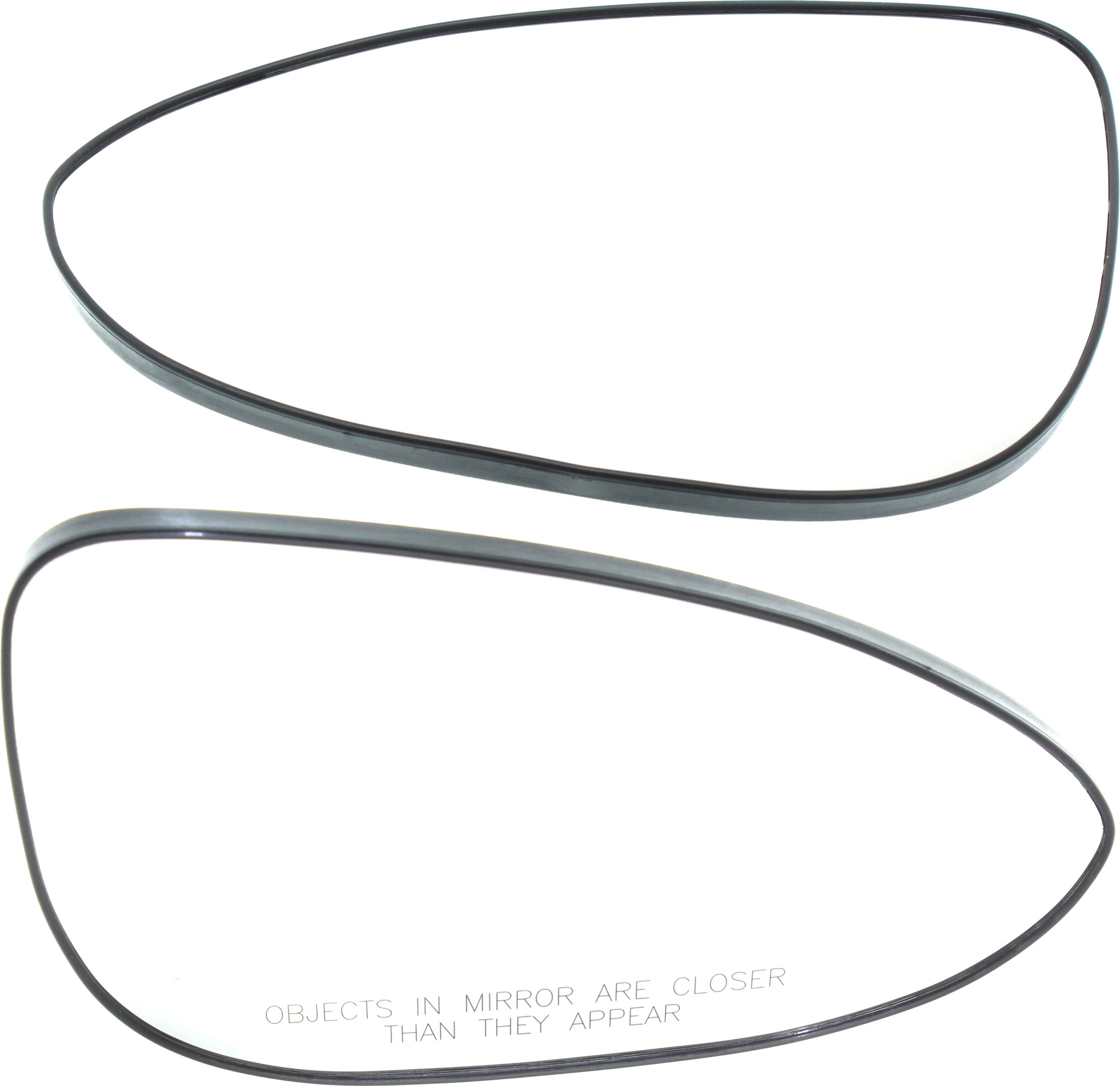 AM SONIC 12-20 MIRROR GLASS RH AND LH Heated w Backing Plate SKU SET GM137GR Partslink GM1324157 GM1325157 OEM 95132582-95132594