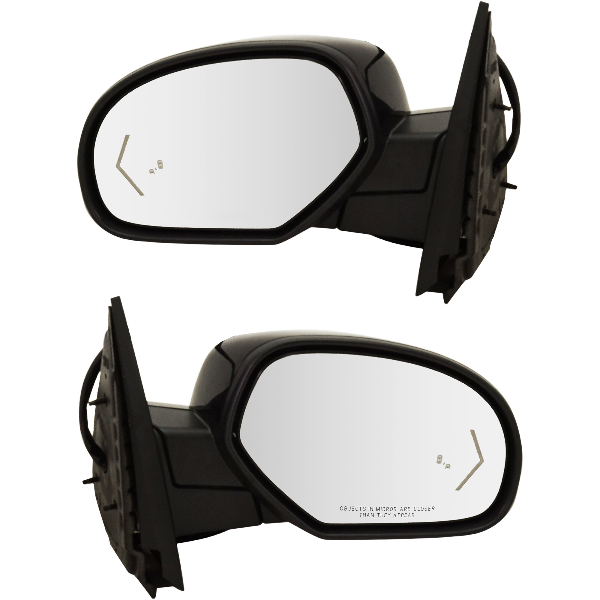 AM SUBURBAN TAHOE 07-14 MIRROR RH AND LH Power Power Folding Heated Paintable w BSD Memory and Signal Light SKU SET GM146ER S Partslink GM1320527 GM1321527 OEM 20756873 PFM 20843205