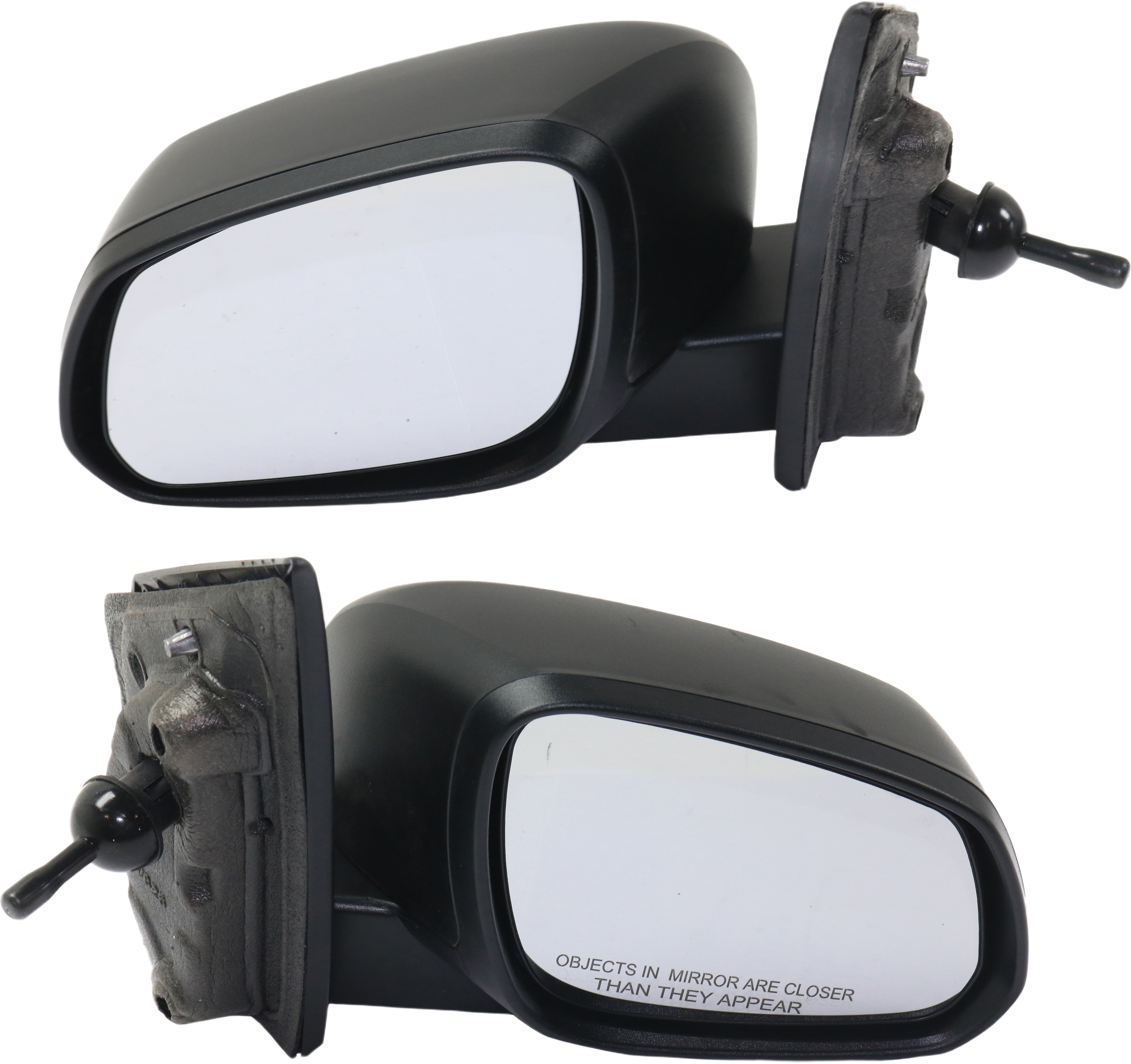 AM SPARK 16-16 MIRROR RH AND LH Manual Adjust Manual Folding Non Heated Textured LS Model SKU SET GM149R Partslink GM1320532 GM1321532 OEM 94781623 PFM 42518463-95410502