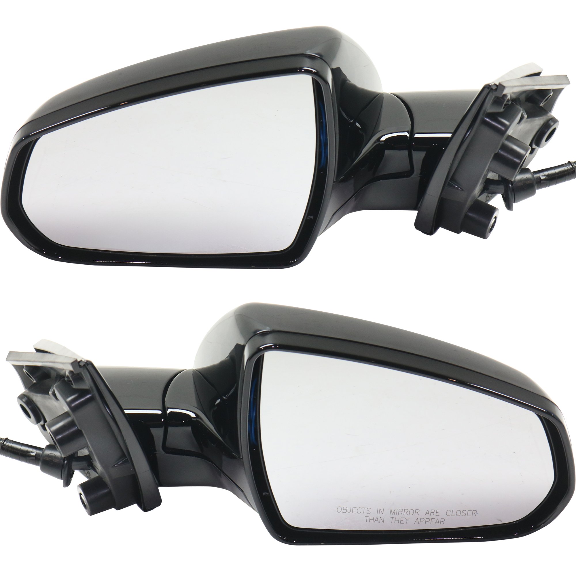 AM SRX 13-16 MIRROR RH AND LH Power Power Folding Heated Paintable w Memory w o Etched Warning 15-15-2nd Design SKU SET GM158ER Partslink GM1320528 GM1321528 OEM 22847418 PFM 23213091-23251489