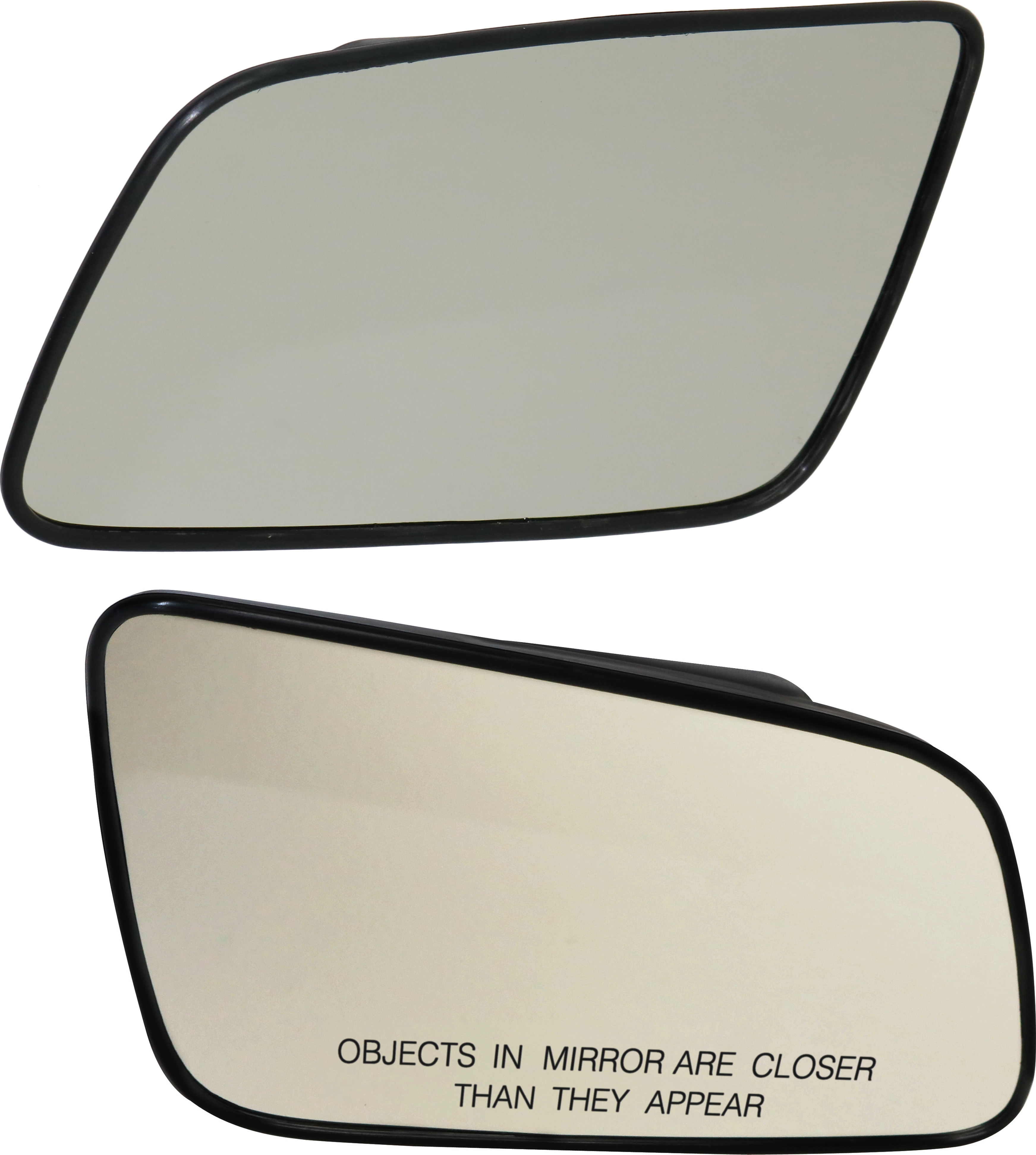 AM CAPRICE 11-13 G8-08-09 MIRROR GLASS RH AND LH Non Heated w Backing Plate SKU SET GM159GR Partslink GM1325203 GM1324203 OEM 92214580-92193899