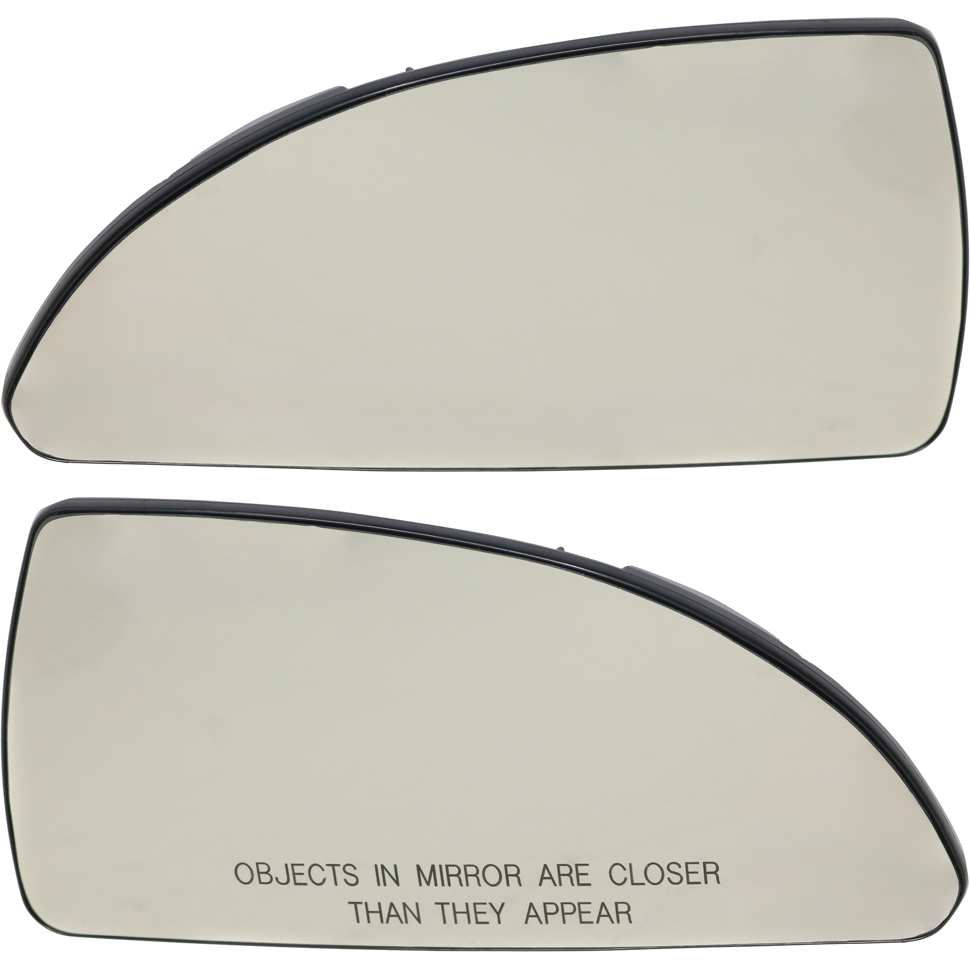 AM IMPALA 06-13 IMPALA LIMITED 14-16 MONTE CARLO 06-07 MIRROR GLASS RH AND LH Non Heated w Backing Plate SKU SET GM163GR Partslink GM1325117 GM1324117 OEM 89046150-88894541-89046151-888
