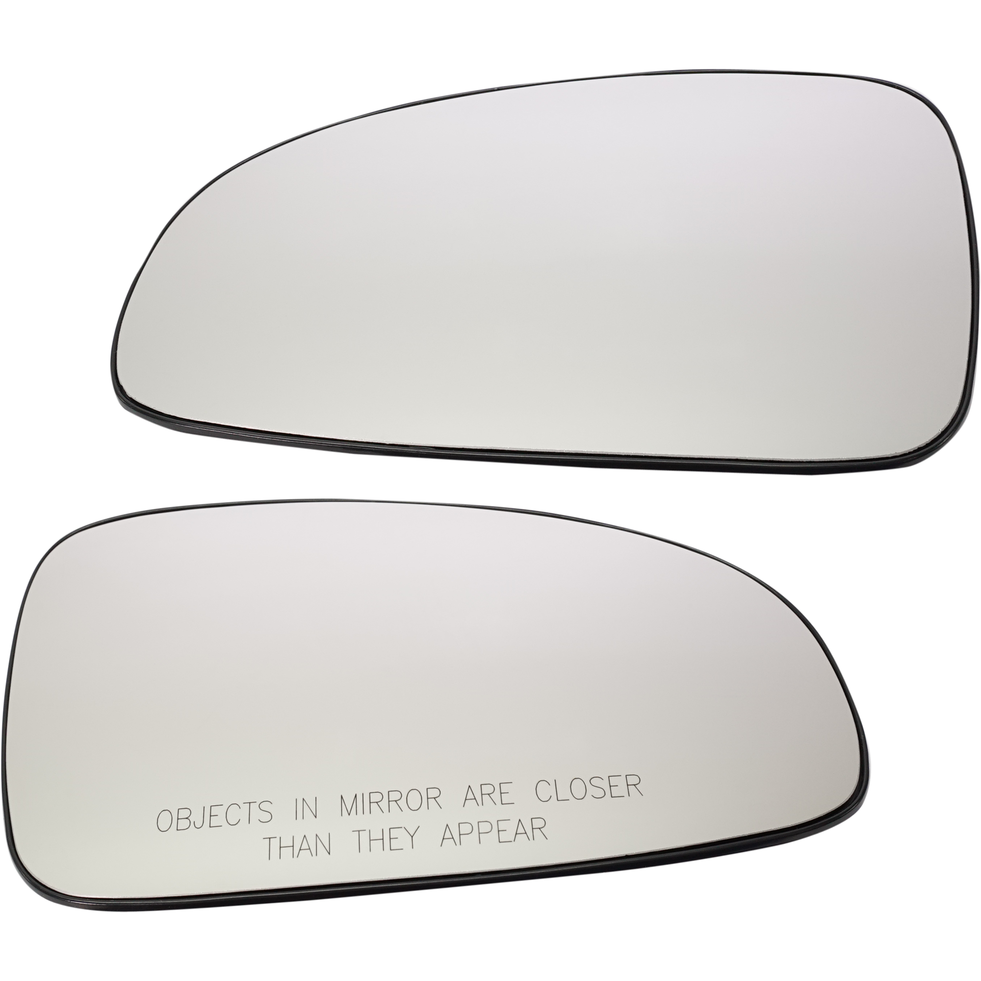AM AVEO 04-08 MIRROR GLASS RH AND LH Non Heated w Backing Plate SKU SET GM172GR Partslink GM1325166 GM1324166 OEM 96493560-96493557