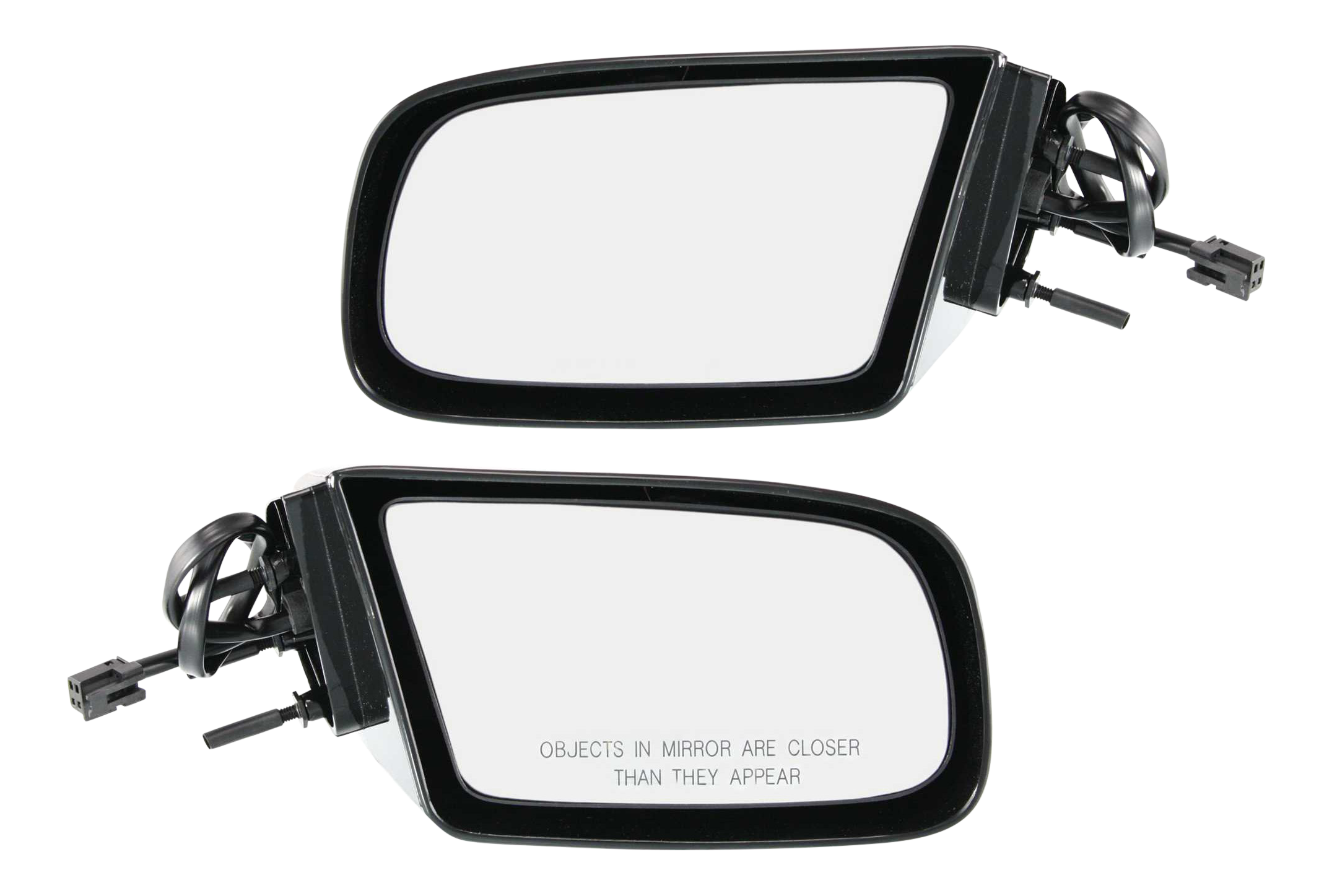 AM REGAL 89-96 MIRROR RH AND LH Power Non Folding Non Heated Paintable SKU SET GM17R Partslink GM1320114 GM1321114 OEM 88895190-88896759
