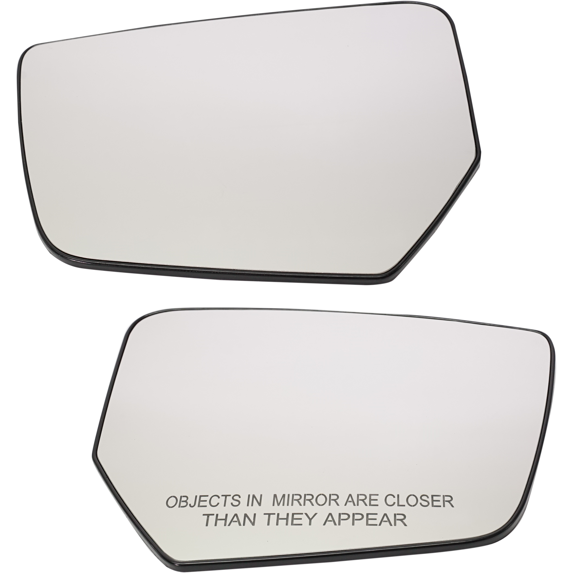 AM IMPALA 14-19 MIRROR GLASS RH AND LH Non Heated w Backing Plate LS Model SKU SET GM181GR Partslink GM1325188 GM1324188 OEM 84269177-84269178