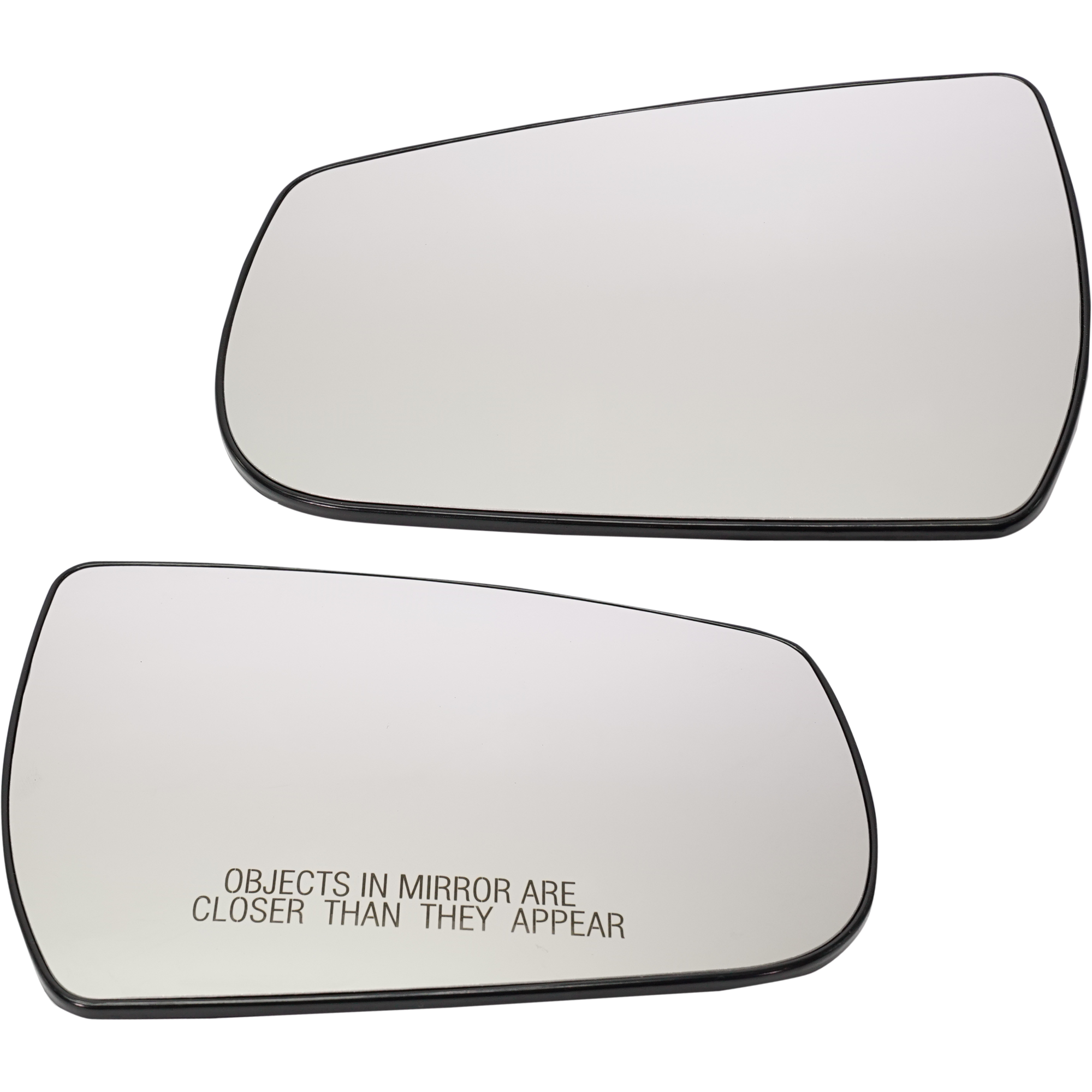 AM MALIBU 13-15 MALIBU LIMITED 16-16 MIRROR GLASS RH AND LH Heated w Backing Plate SKU SET GM186GR Partslink GM1325169 GM1324169 OEM 22860537-22860536