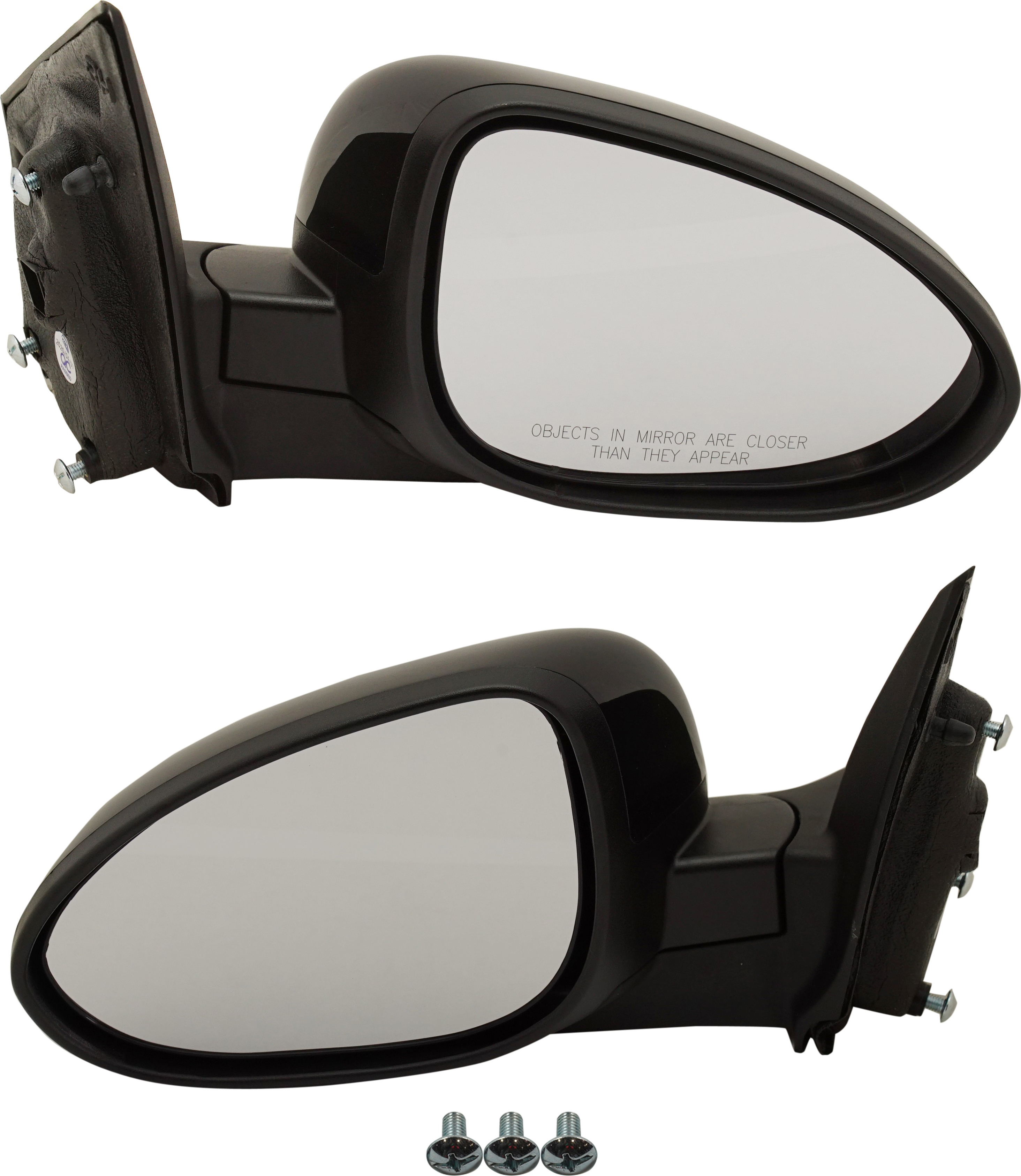 AM SONIC 13-14 MIRROR RH AND LH Power Manual Folding Heated Paintable w o Blind Spot Feature Hatchback RS Model Sedan SKU SET GM188ER Partslink GM1321535 GM1320535 OEM 9-520-545-095-205-440
