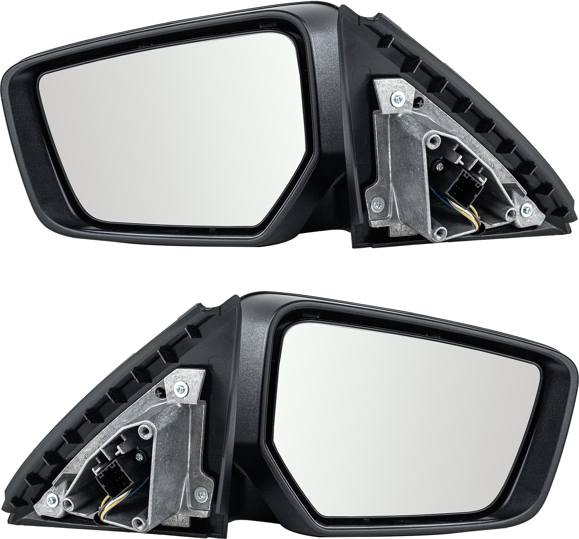 AM IMPALA 14-20 MIRROR RH AND LH Power Heated w Signal Light No BSD Paint to Match Cap SKU SET GM196ER S Partslink GM1321639 OEM 22936936 PFM 23411150-22936937