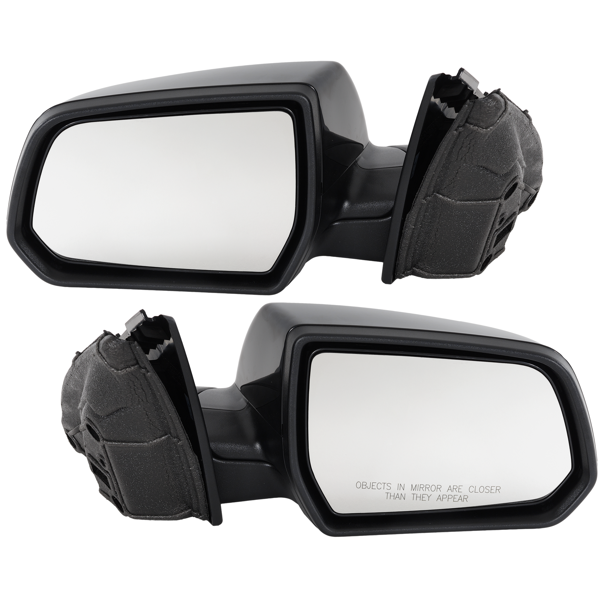 AM ACADIA 17-19 MIRROR RH AND LH Power Manual Folding Heated Paintable No Auto dimming BSD Memory and Signal Light SKU SET GM201ER Partslink GM1320615 GM1321615 OEM 84293664 PFM 84293670 PFM