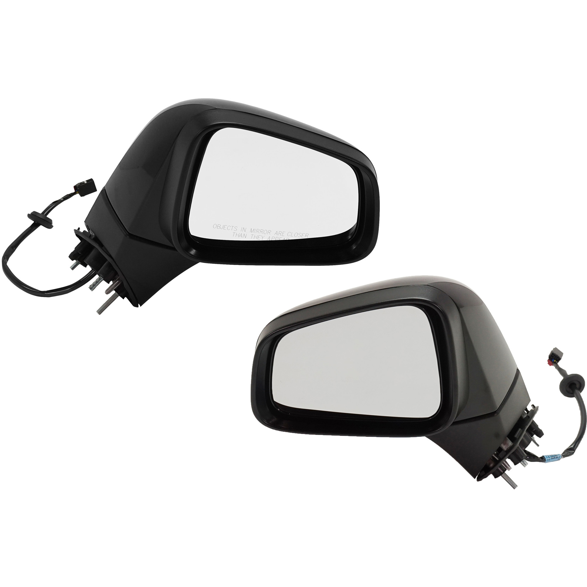 AM TRAX 17-22 MIRROR RH AND LH Power Manual Folding Non Heated Paintable No Signal Light LS Model Korea Built Vehicle SKU SET GM209ER Partslink GM1320576 GM1321576 OEM 42759060-42759079