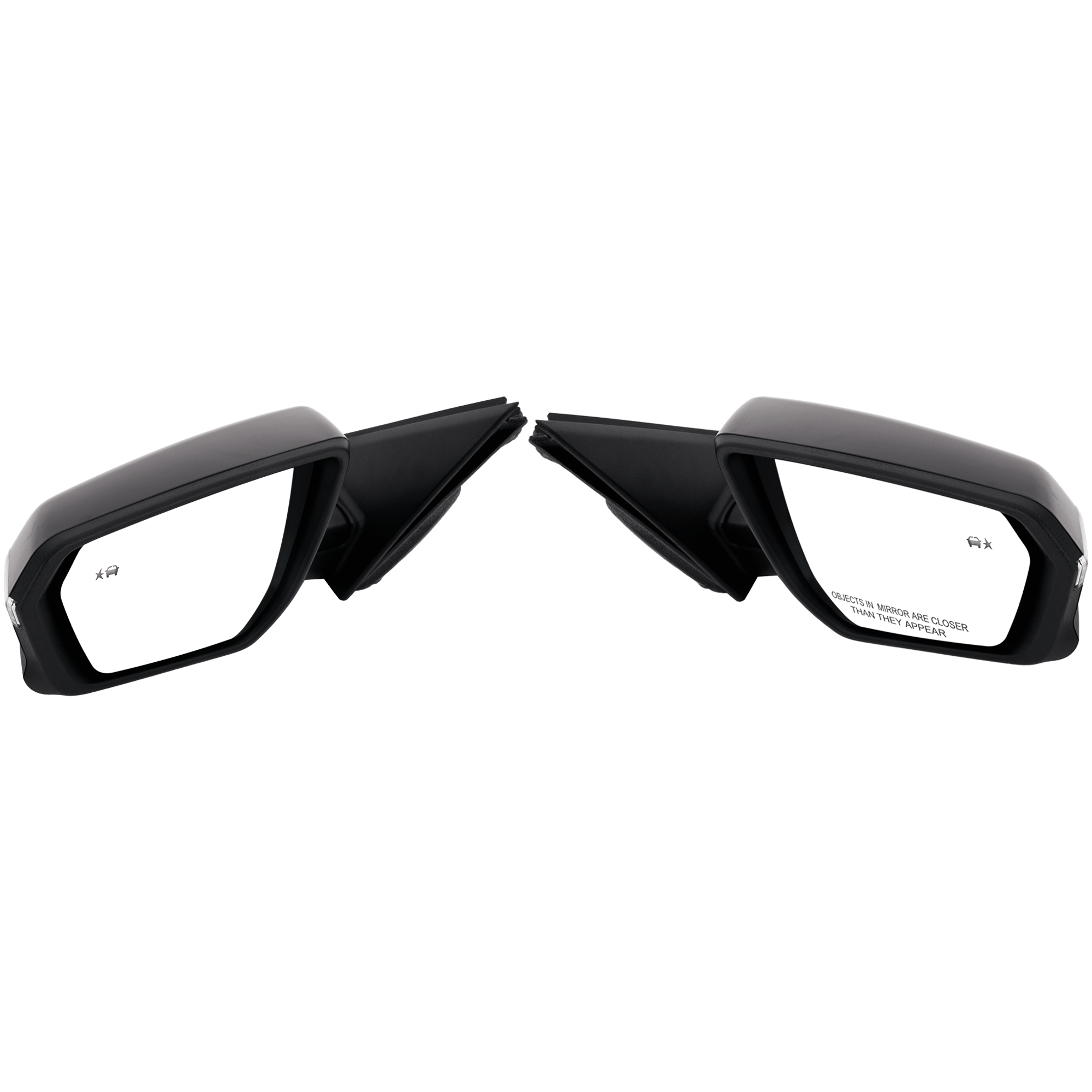 AM TERRAIN 18-22 EQUINOX 19-22 MIRROR RH AND LH Power Manual Folding Heated Paintable w BSG Memory and Signal Light No Auto dimming and Puddle Light HD Surround Vision SKU SET GM212ER S Partslink GM1320617 GM1321617 OEM 84404677 PFM 84604250 PFM