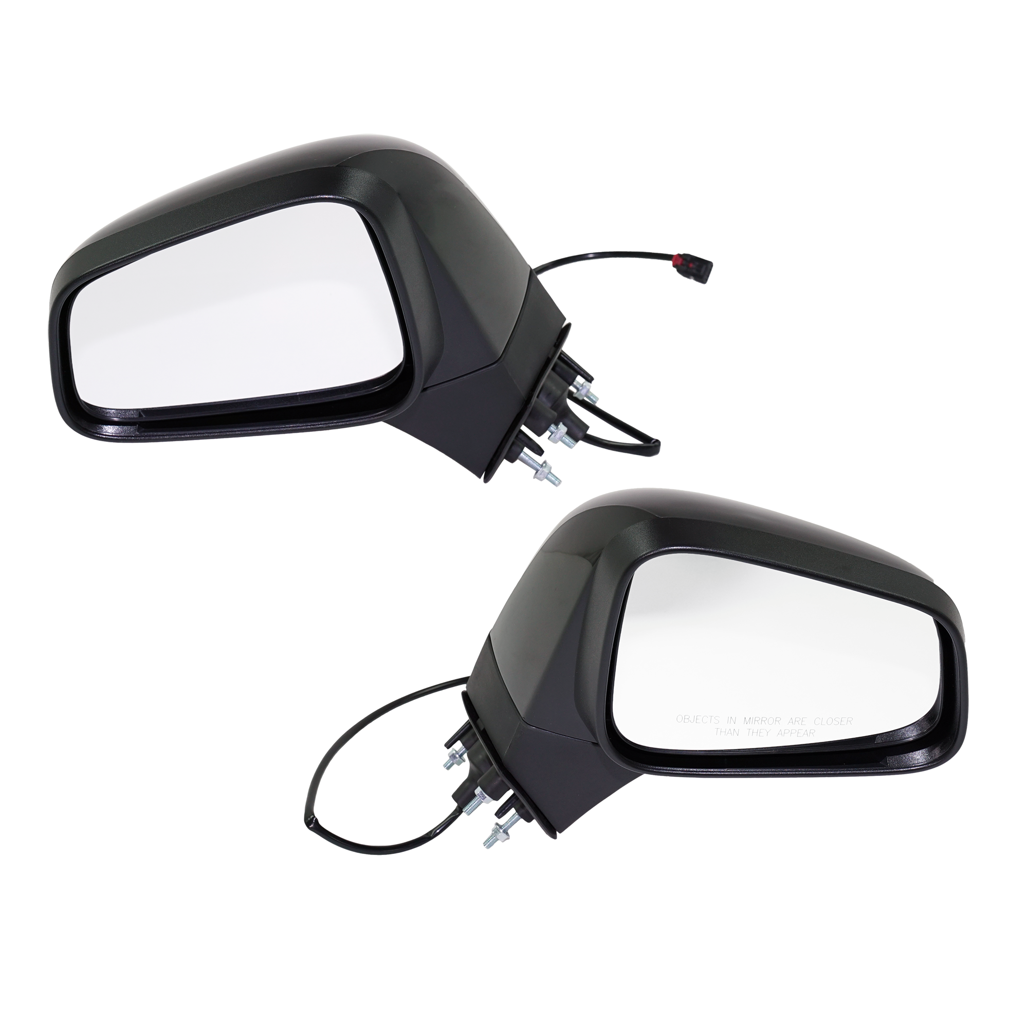 AM TRAX 17-20 MIRROR RH AND LH Power Manual Folding Non Heated Paintable No Signal Light LS Model Mexico Built Vehicle SKU SET GM212ER Partslink GM1320578 GM1321578 OEM 42654471-42654474