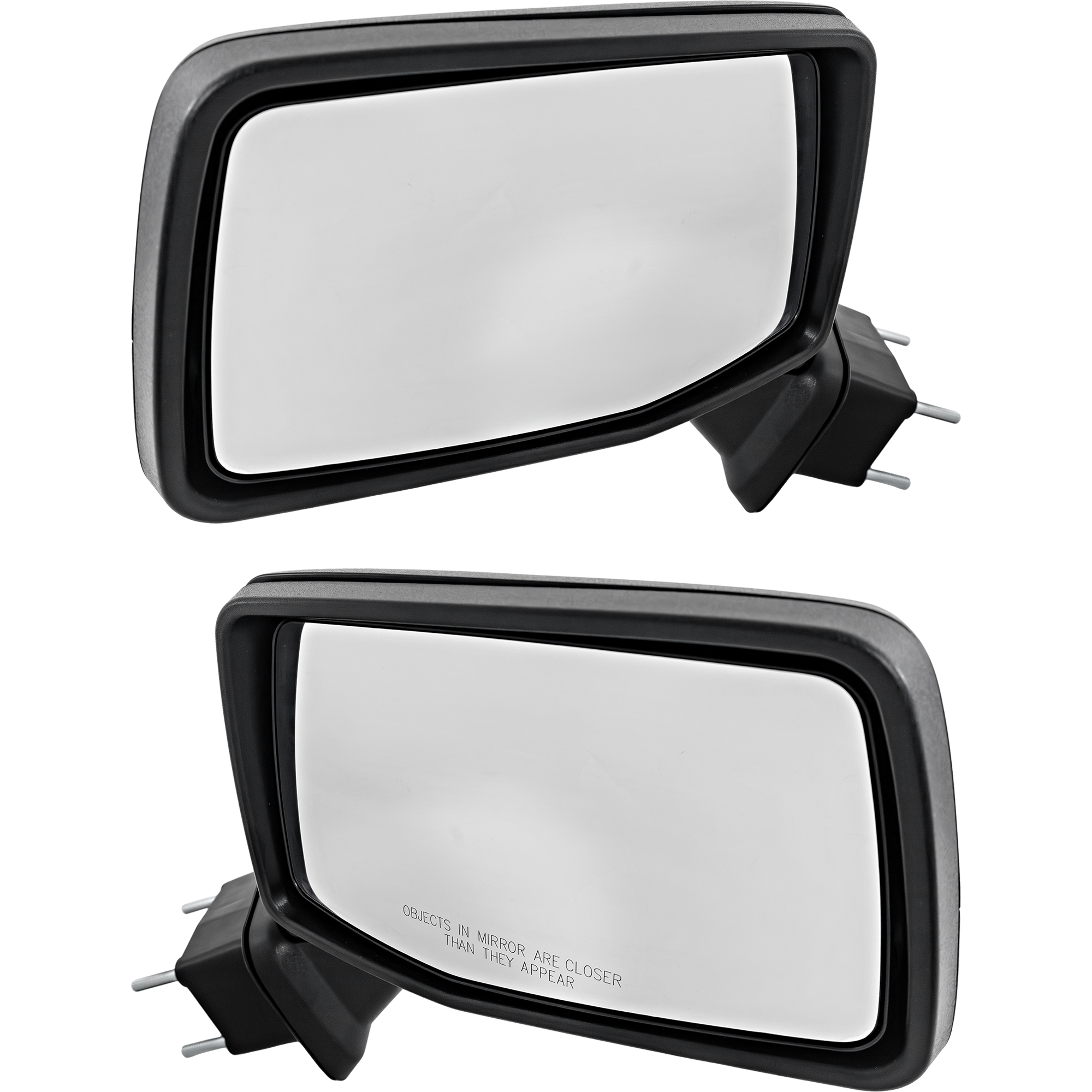 AM SIERRA 1500-19-23 MIRROR RH AND LH Manual Adjust Manual Folding Non Heated Textured Base Model SKU SET GM228R Partslink GM1320646 GM1321646 OEM 84823213-84732427-84823214-845