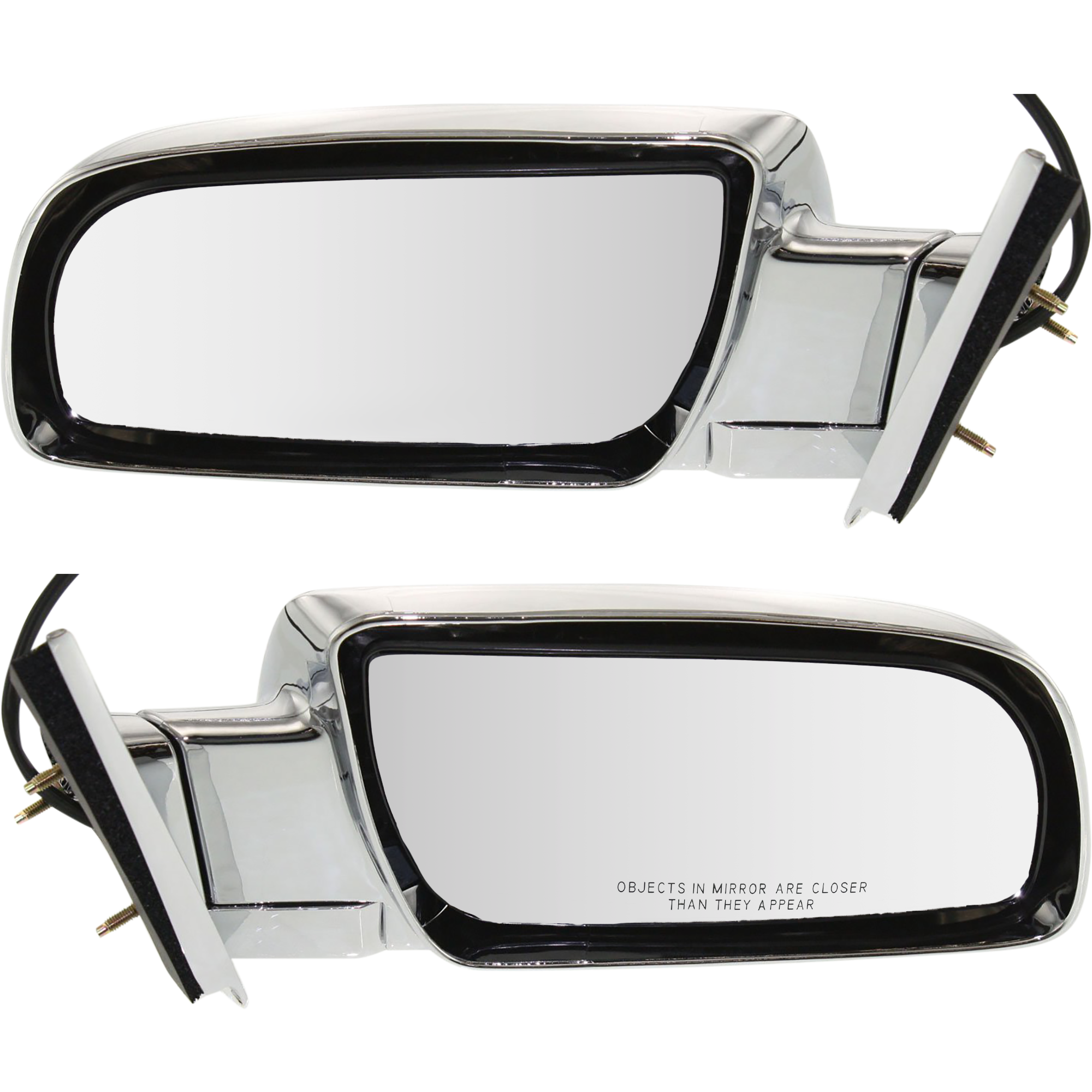 AM C K FULL SIZE P U 88-02 MIRROR RH AND LH Power Manual Folding Heated Chrome No Auto dimming BSD Memory and Signal Light Standard Type SKU SET GM25ER OEM 15764757 PFM 15036359 PFM 1576
