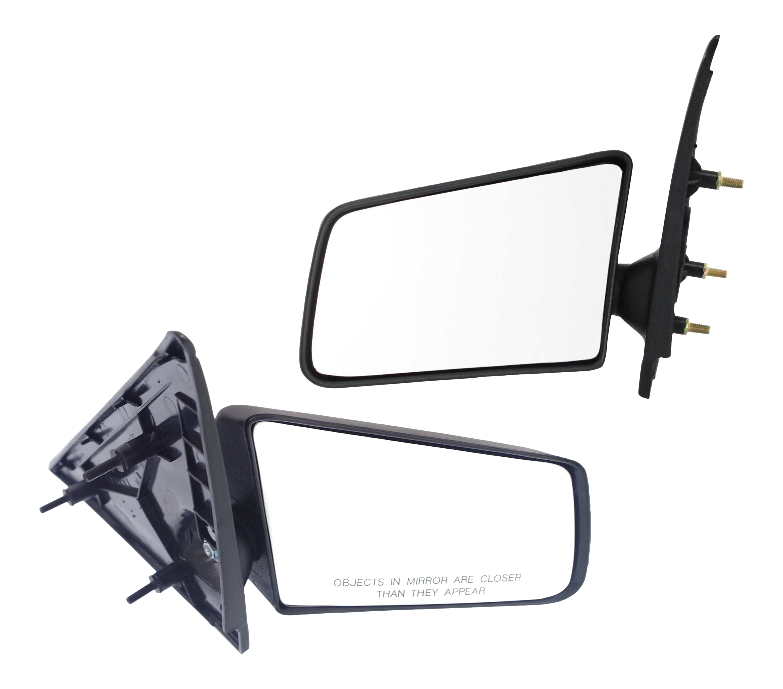 AM S10 PICKUP 94-04 BLAZER 95-05 MIRROR RH AND LH Manual Adjust Manual Folding Non Heated Textured Standard Type SKU SET GM25R Partslink GM1320129 GM1321129 OEM 15977933-15977934