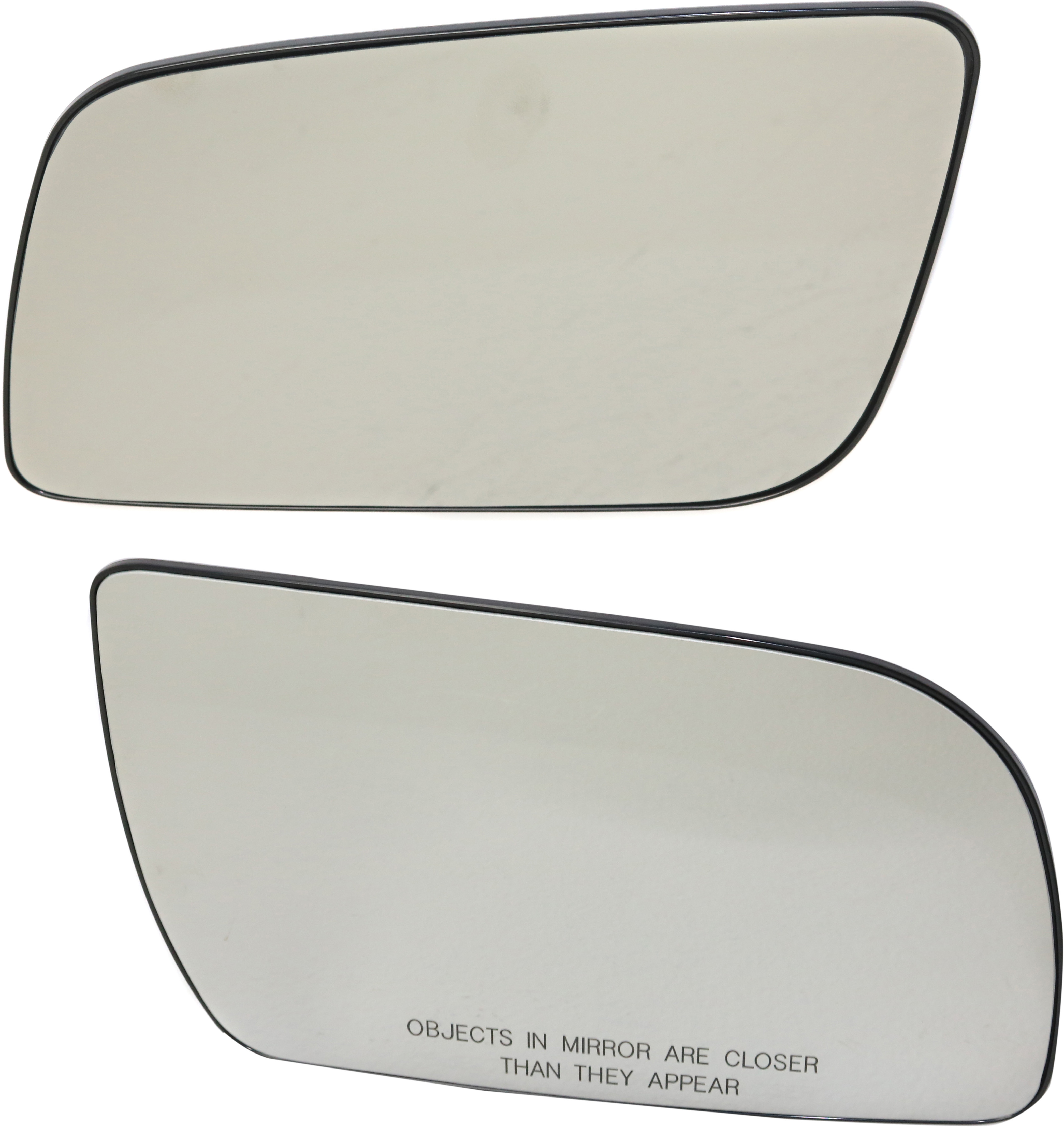 AM ASTRO SAFARI VAN 85-05 MIRROR GLASS RH AND LH Non Heated Below Eyeline w Backing Plate SKU SET GM29GR Partslink GM1325131 GM1324131 OEM 12476270-12476269