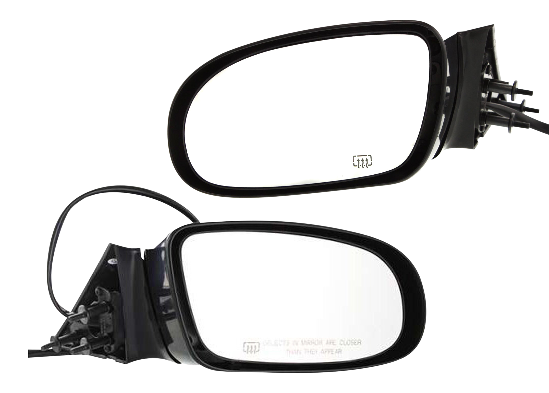 AM CAPRICE 95-96 MIRROR RH AND LH Power Manual Folding Heated Paintable SKU SET GM31ER Partslink GM1320119 GM1321119 OEM 10231120-10231121
