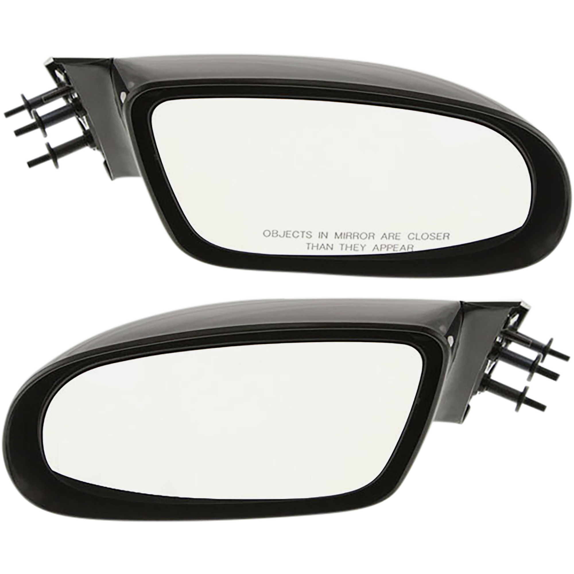 AM CAPRICE 95-96 MIRROR RH AND LH Manual Adjust Manual Folding Non Heated Paintable SKU SET GM31R Partslink GM1320117 GM1321117 OEM 10231160-10231161