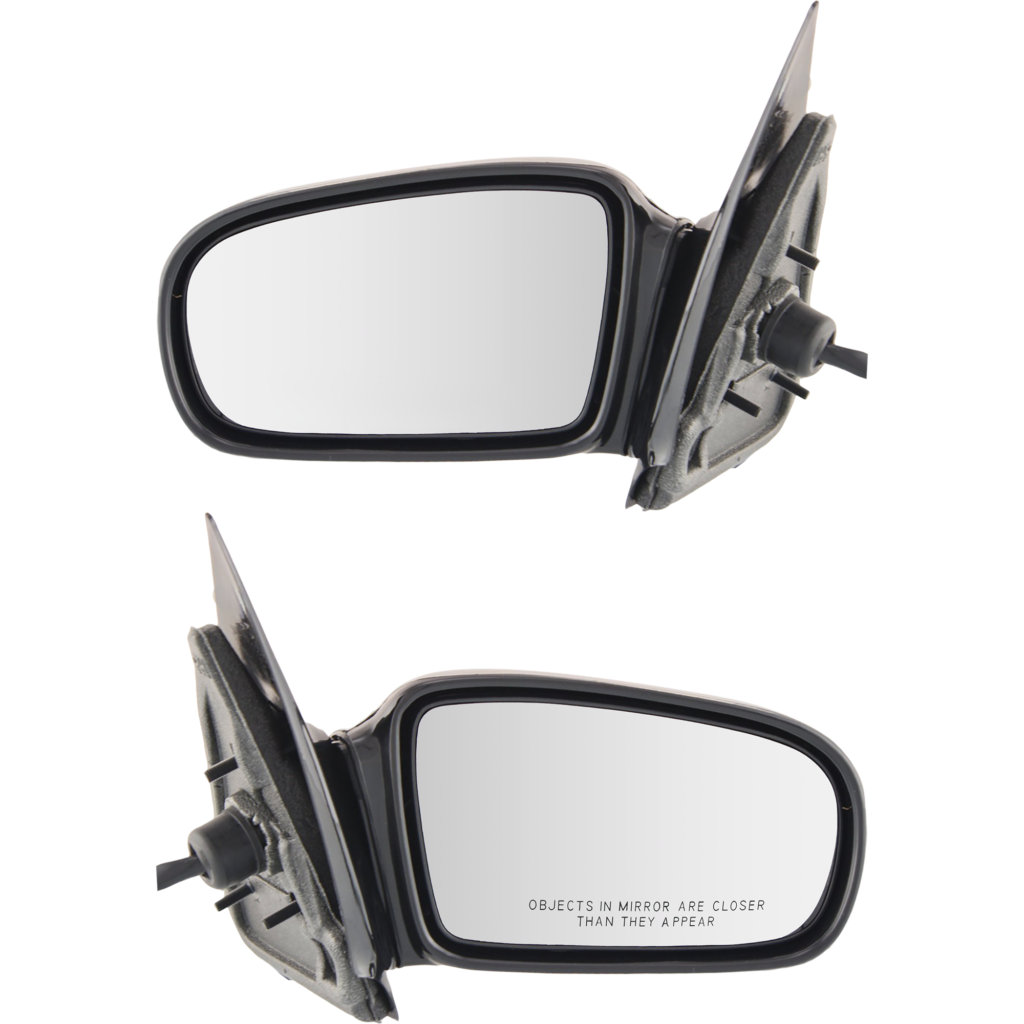 AM CAVALIER SUNFIRE 95-05 MIRROR RH AND LH Power Manual Folding Non Heated Paintable Coupe SKU SET GM33ER Partslink GM1320149 GM1321149 OEM 10362464-22728842