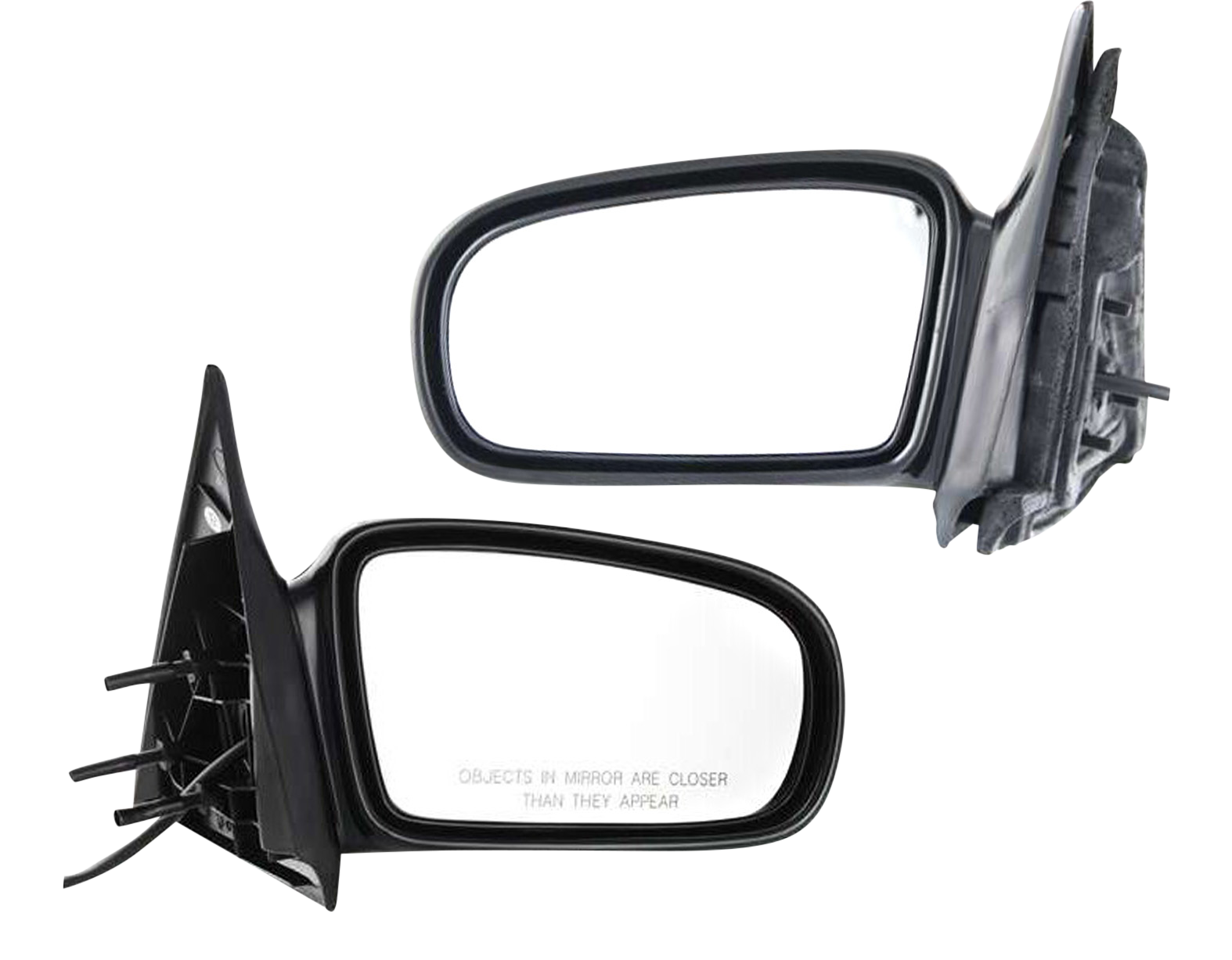 AM MALIBU 97-03 CLASSIC 04-05 MIRROR RH AND LH Power Non Folding Non Heated Paintable SKU SET GM37ER Partslink GM1320153 GM1321153 OEM 22683152-22683153