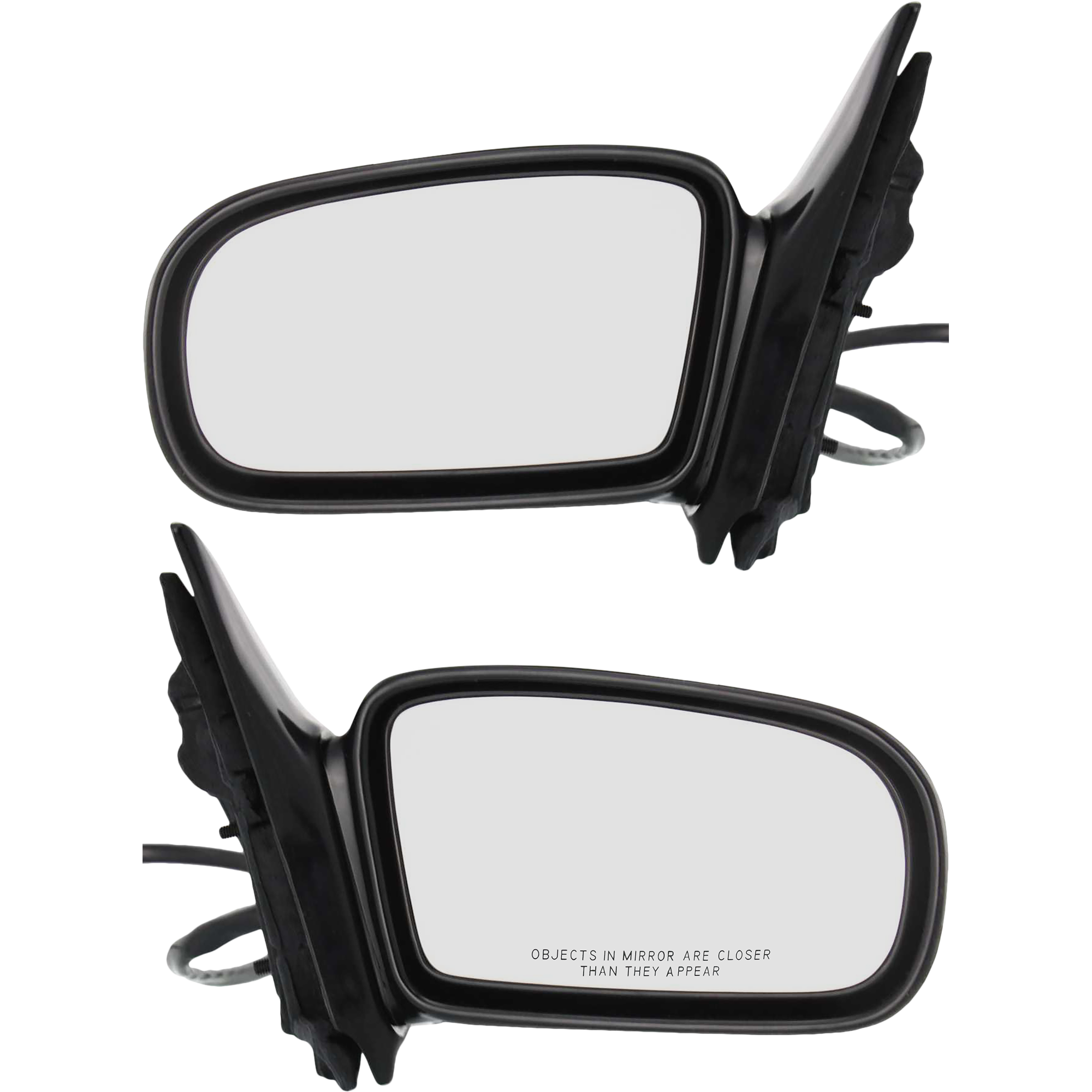 AM MALIBU 97-03 CLASSIC 04-05 MIRROR RH AND LH Manual Adjust Manual Folding Non Heated Paintable SKU SET GM37R Partslink GM1320152 GM1321152 OEM 22683206-22683207