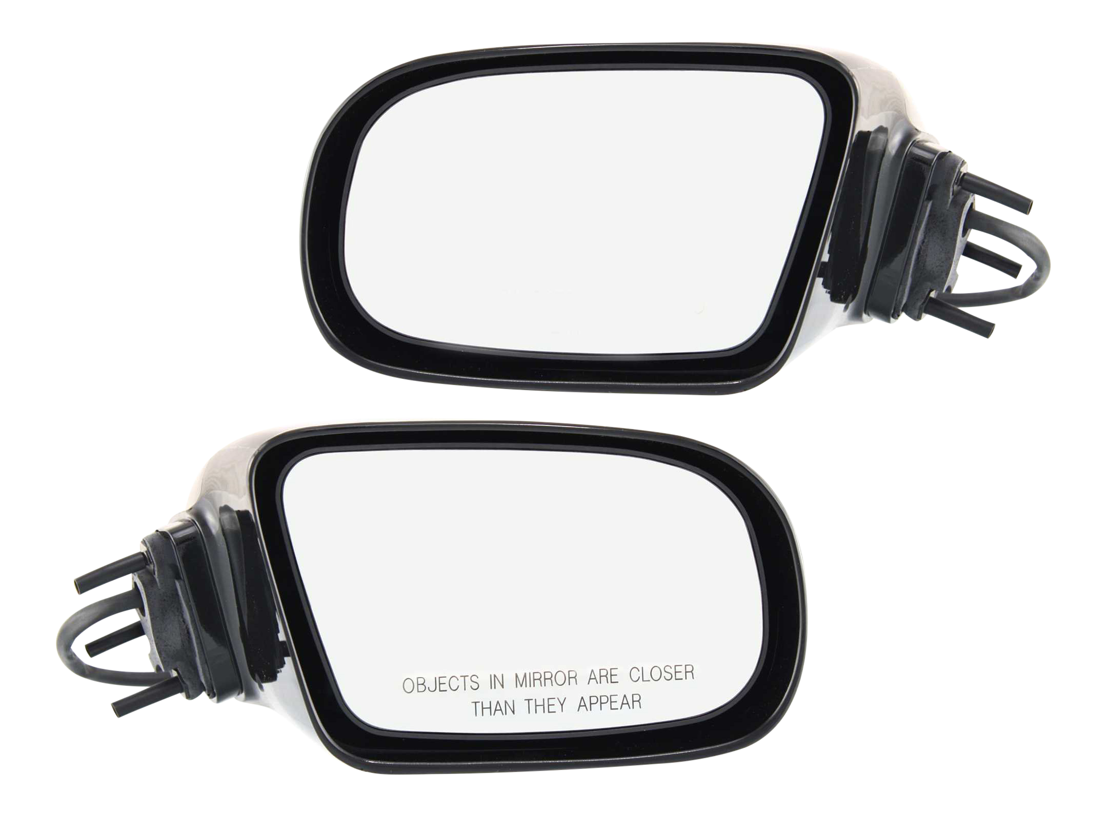 AM CUTLASS SUPREME 90-97 MIRROR RH AND LH Power Non Folding Non Heated Paintable SKU SET GM40ER Partslink GM1320154 GM1321154 OEM 88895185-88895186