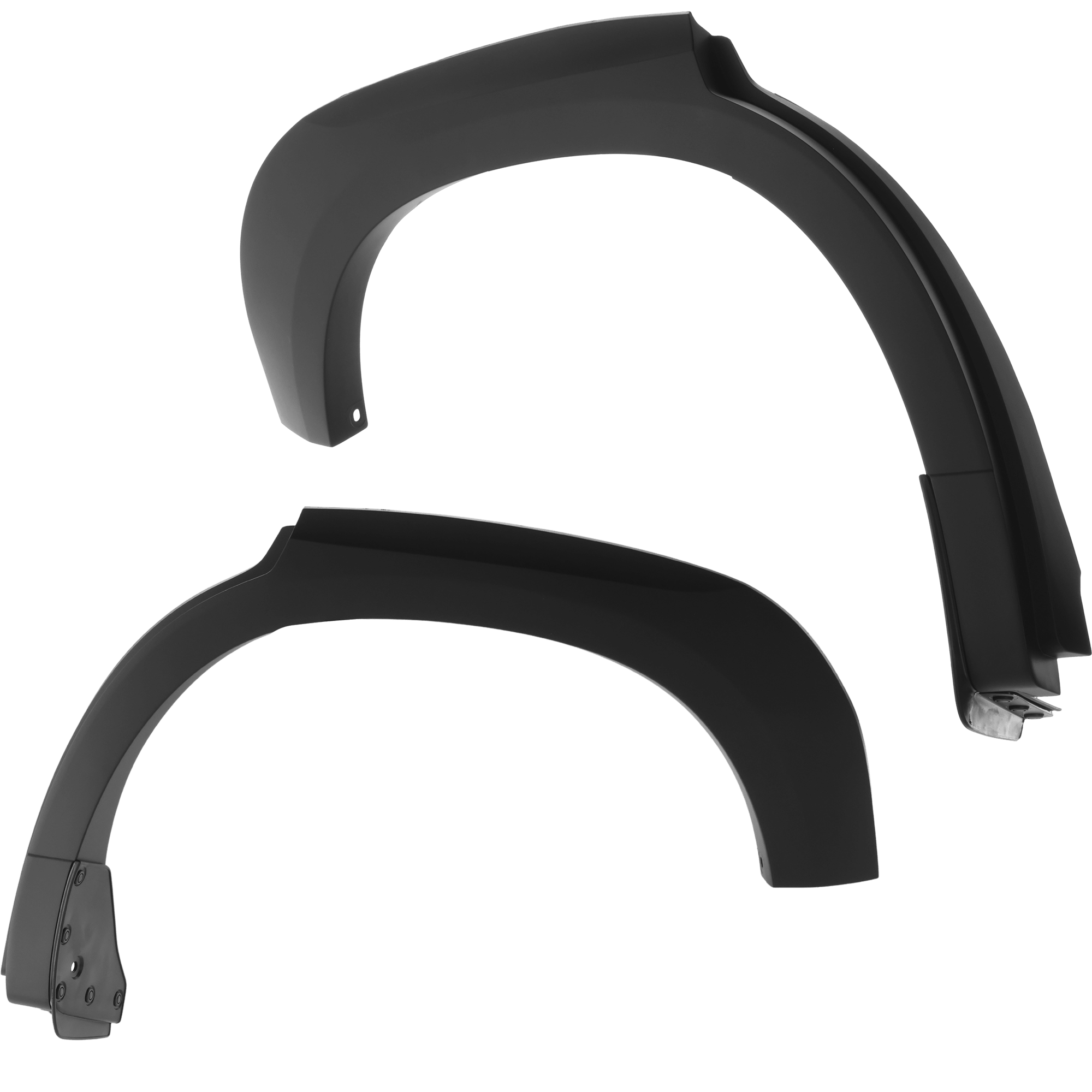 AM CX 50-23-25 REAR WHEEL OPENING MOLDING RH AND LH Black SKU SET GM55390005 Partslink MA1790104 MA1791104 OEM VC8551W50 VC8551W60
