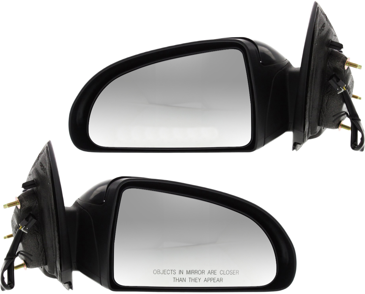AM COBALT 05-10 MIRROR RH AND LH Power Non Folding Non Heated Paintable Coupe SKU SET GM70ER Partslink GM1320289 GM1321289 OEM 25831893-25831894