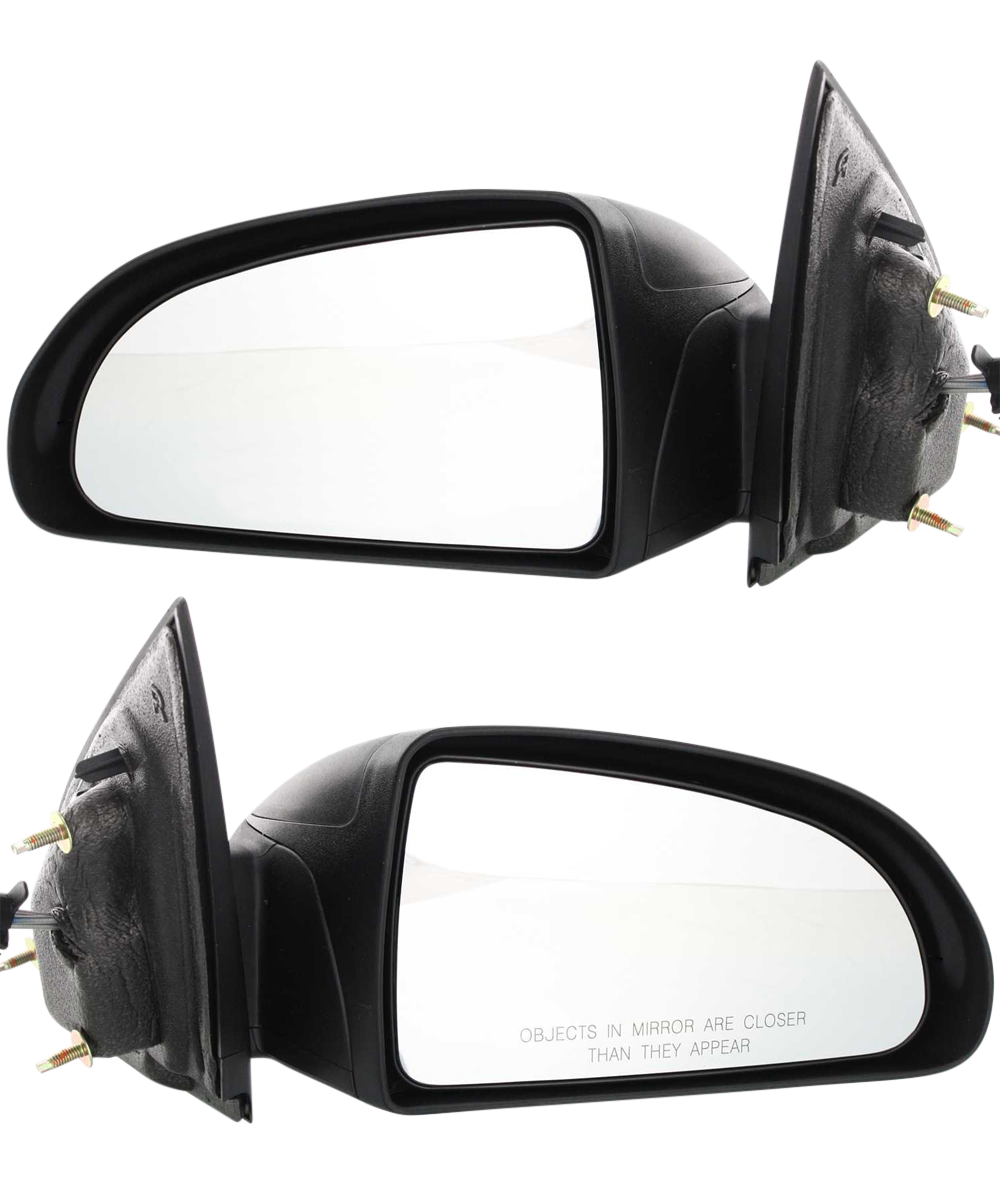 AM COBALT 05-10 G5-07-09 MIRROR RH AND LH Manual Adjust Non Folding Non Heated Paintable Coupe SKU SET GM70R Partslink GM1320309 GM1321309 OEM 15943864-15943876