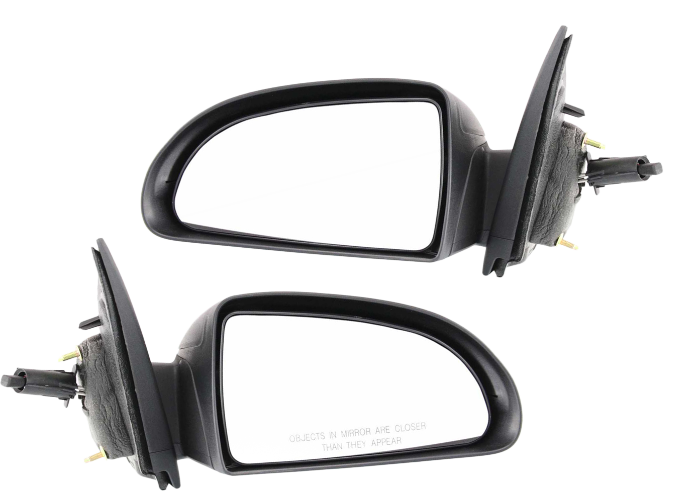 AM COBALT 05-10 MIRROR RH AND LH Manual Adjust Non Folding Non Heated Paintable No Auto dimming BSD Memory and Signal Light Sedan SKU SET GM71R Partslink GM1320310 GM1321310 OEM 15943877-15943878