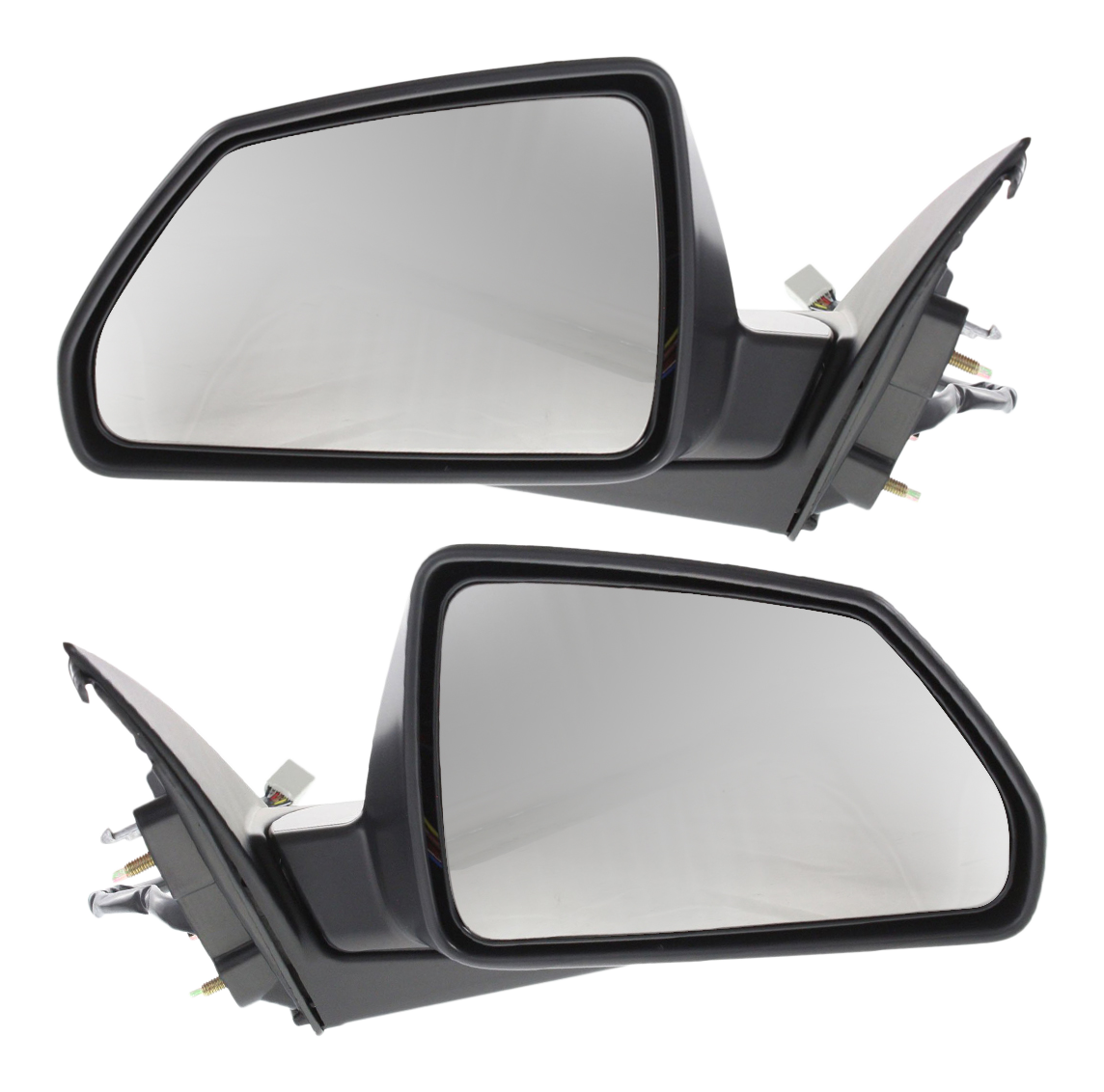 AM CTS 08-14 MIRROR RH AND LH Power Manual Folding Heated Paintable w Memory No Auto dimming BSD and Signal Light SKU SET GM84ER Partslink GM1320404 GM1321404 OEM 25828084-25828085