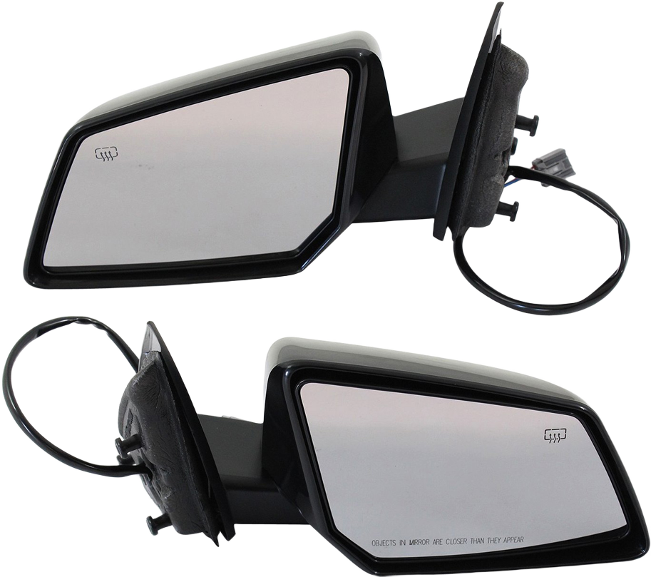 AM OUTLOOK 08-10 MIRROR RH AND LH Power Manual Folding Heated Paintable w Signal Light SKU SET GM87ER S Partslink GM1320398 GM1321398 OEM 25884997-25884998