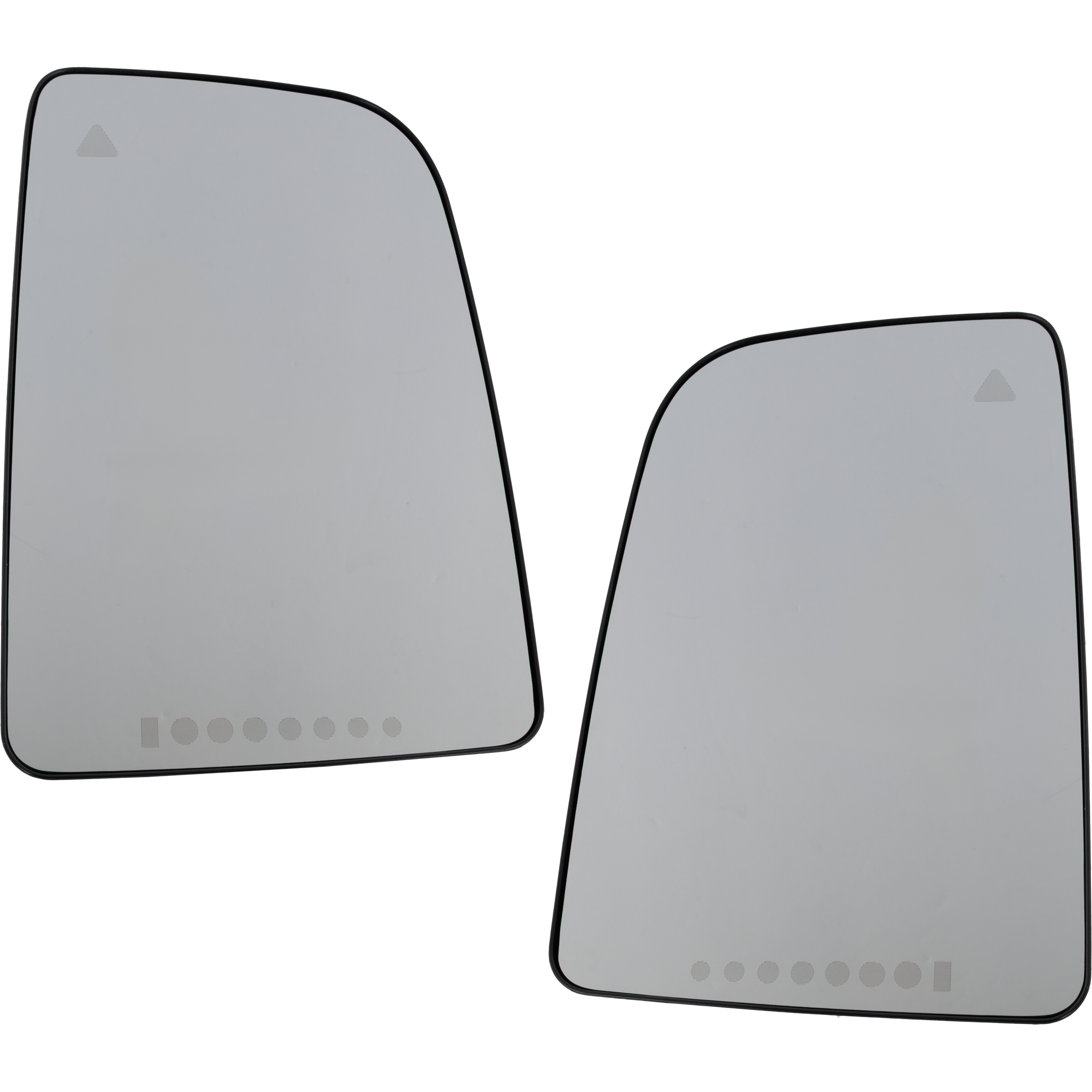 AM MERCEDES BENZ SPRINTER 15-18 MIRROR GLASS RH AND LH Upper Heated w o Parking Aid Display and Blind Spot Monitor SKU SET GMZ126GR Partslink MB1324125 MB1325125 OEM 0028117133-0028117633
