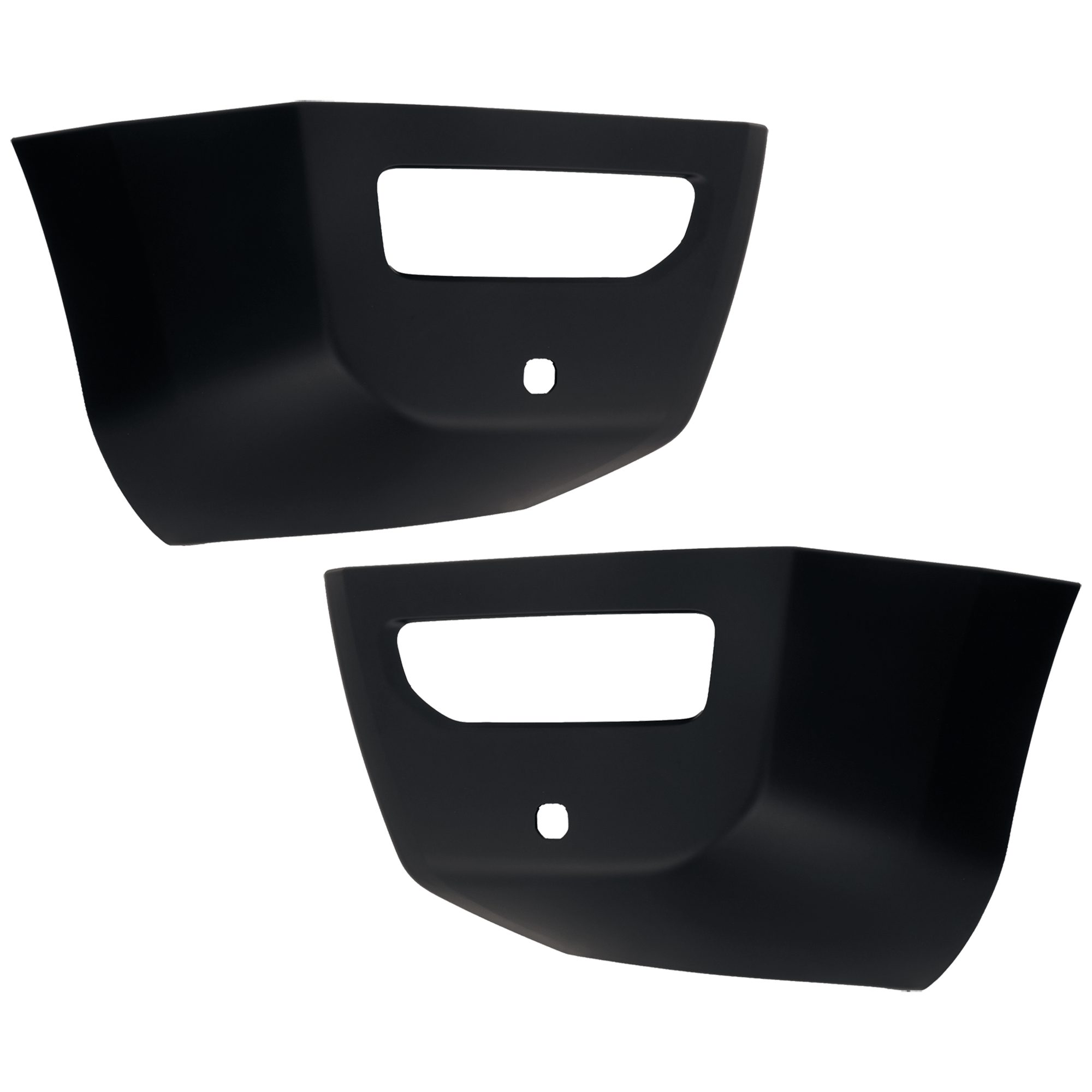AM TITAN 20-23 FRONT BUMPER END RH AND LH Primed w Parking Aid Sensor Holes Crew Extended Cab SKU SET GN01110005 Partslink NI1016103 NI1017103 OEM 620249FV1H 620259FV1H