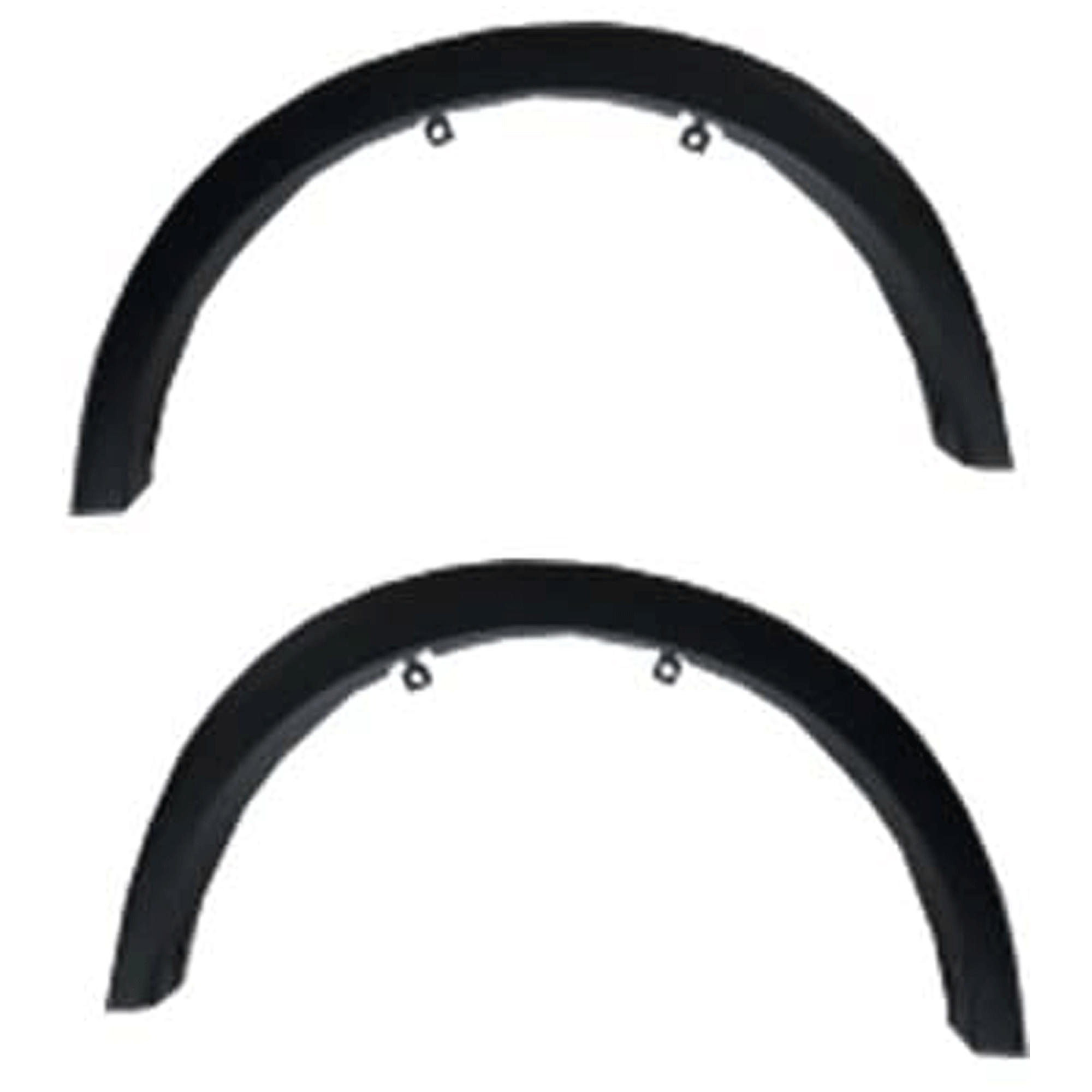AM KICKS 18-20 FRONT WHEEL OPENING MOLDING RH AND LH Textured Black CAPA SKU SET GN22130011Q Partslink NI1290104C NI1291104C OEM 638105RB0A 638115RB0A