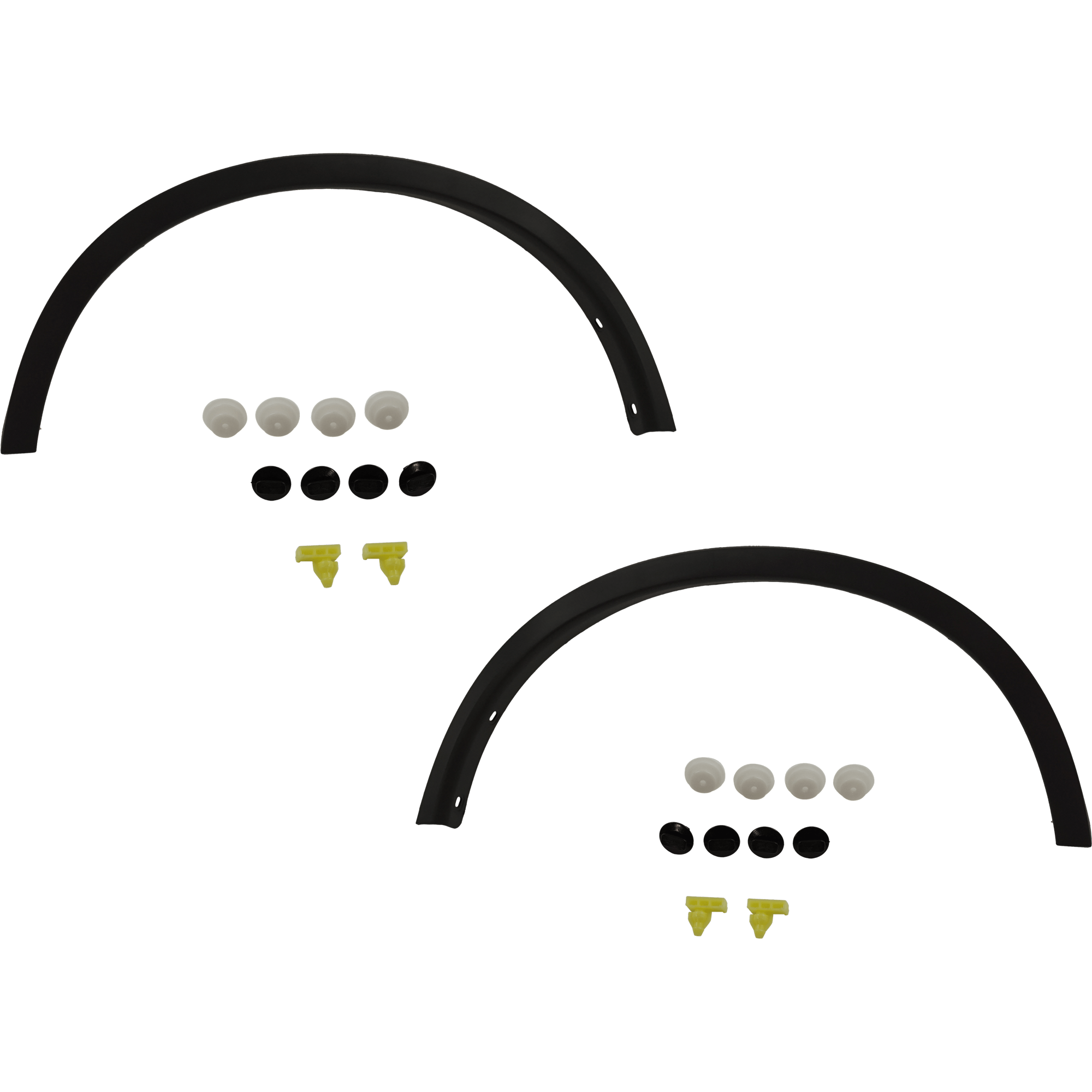 AM ROGUE 14-20 REAR WHEEL OPENING MOLDING RH AND LH Primed CAPA SKU SET GN55390001Q Partslink NI1790100C NI1791100C OEM 788604BA0A 788614BA0A