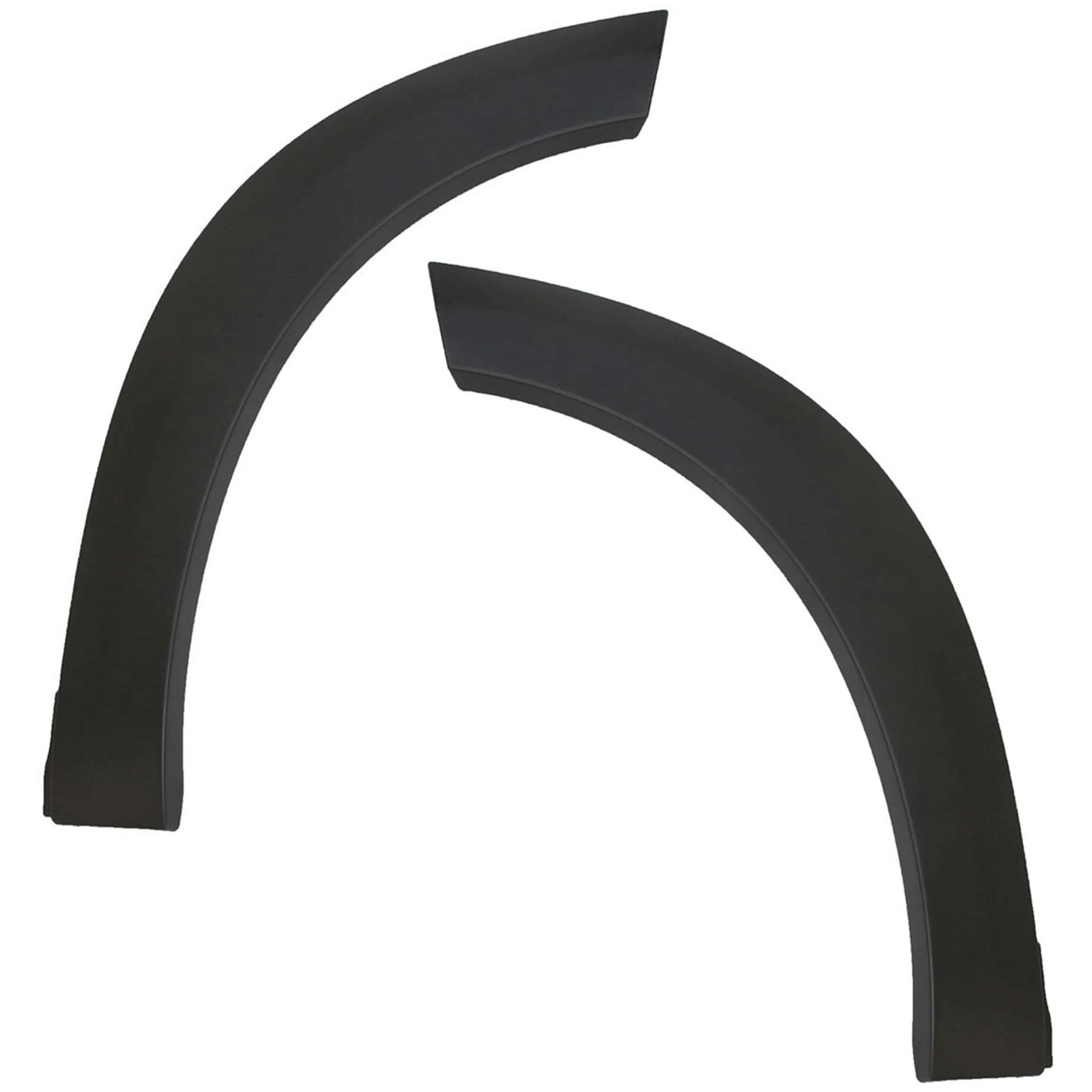 AM PATHFINDER 22-24 REAR WHEEL OPENING MOLDING RH AND LH Front Section Textured Black 2 Piece Fender Trim CAPA SKU SET GN55390017Q Partslink NI1790108C NI1791108C OEM 788606TA1A 788616TA1A