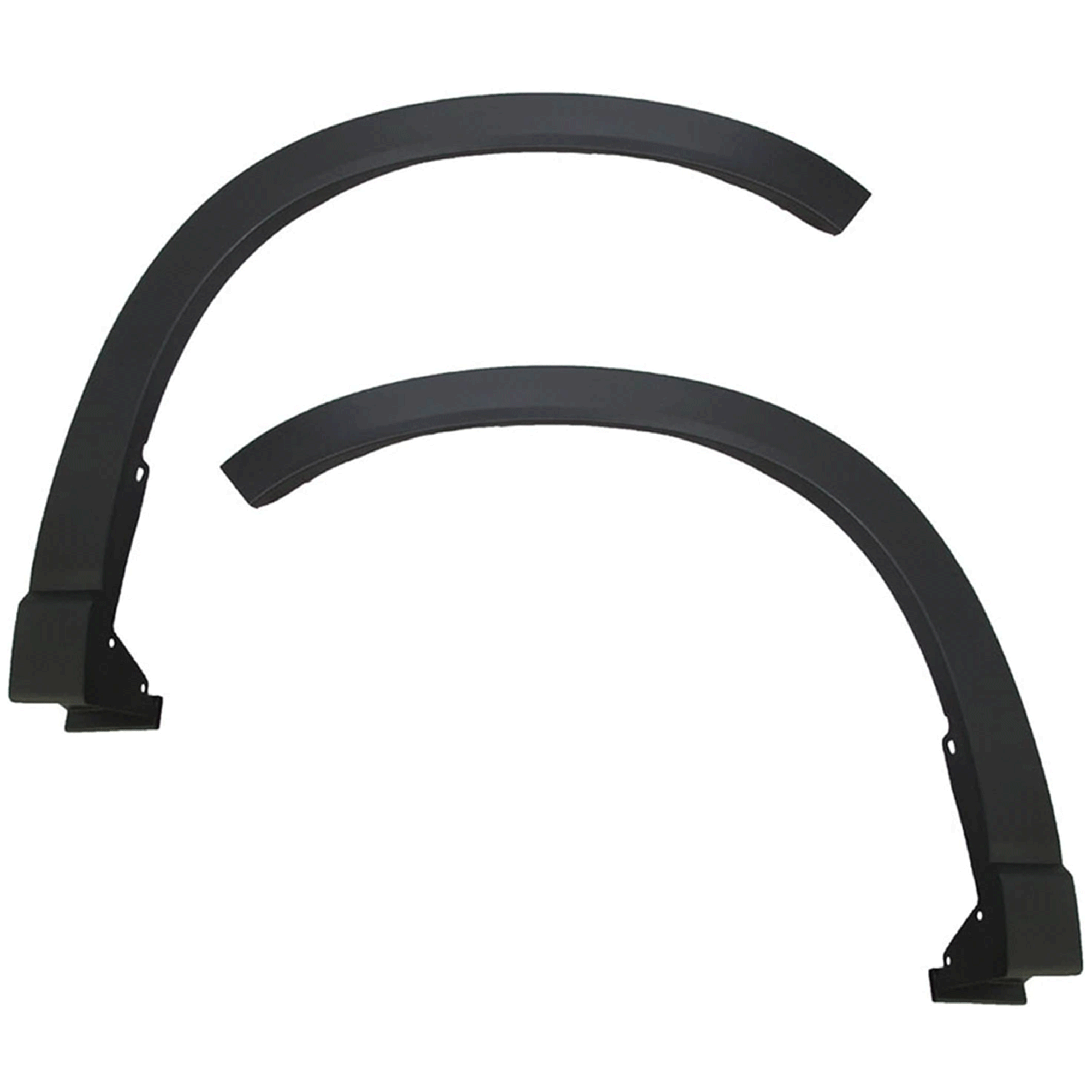 AM FORESTER 19-21 FRONT WHEEL OPENING MOLDING RH AND LH Assembly Plastic Textured Black CAPA SKU SET GS22130021Q Partslink SU1291102C SU1290102C OEM 91112SJ200-91112SJ210