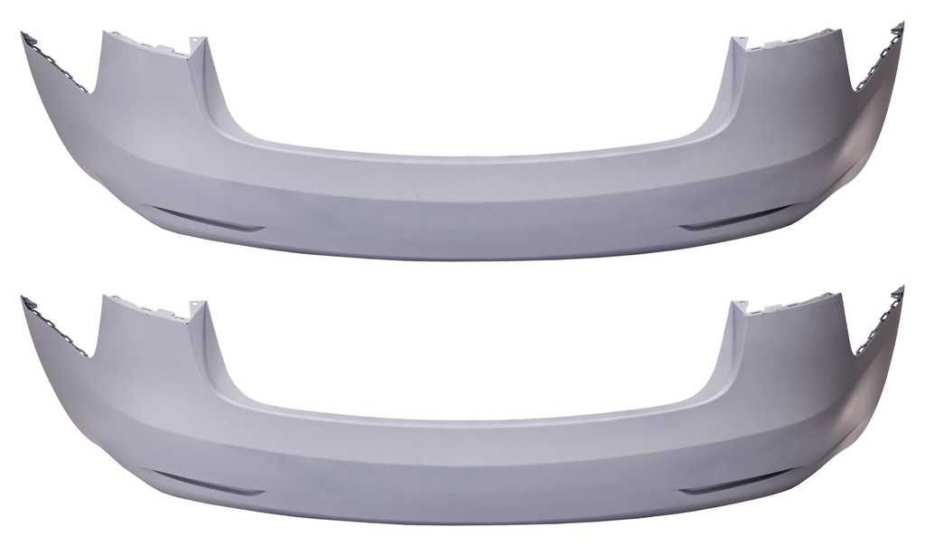 AM MODEL 3-23-23 FRONT AND REAR BUMPER COVER Primed w o Sensor Holes SKU SET GT01030002P