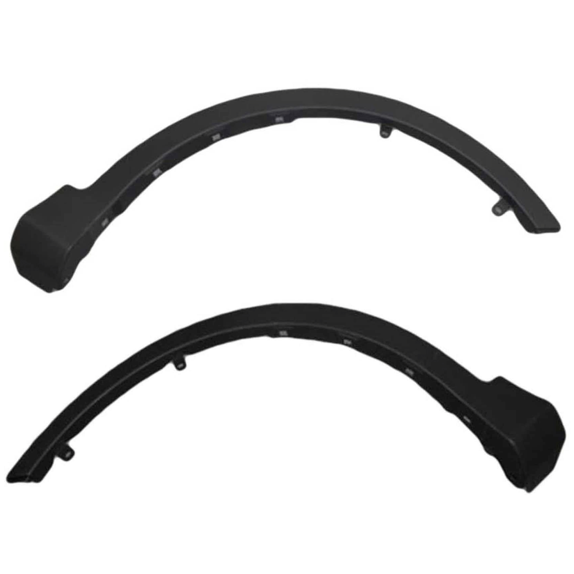 AM RAV4-13-15 FRONT WHEEL OPENING MOLDING RH AND LH Assembly Textured Exc. EV Model North America Built Vehicle CAPA SKU SET GT221309Q Partslink TO1290106C TO1291106C OEM 756010R030-756020R030