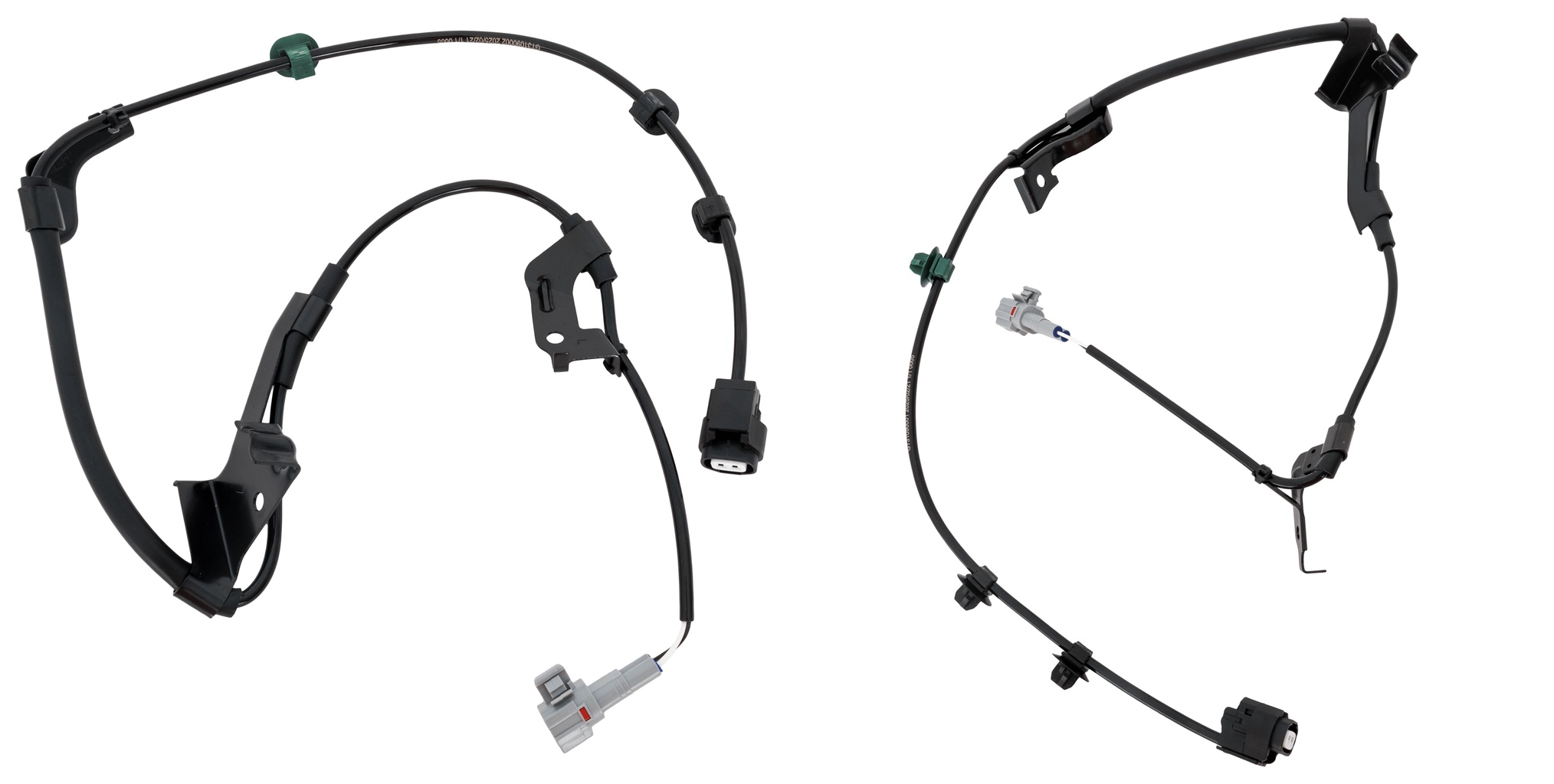 AM 4RUNNER 03-09 FJ CRUISER 07-10 ABS WHEEL SPEED SENSOR WIRING HARNESS Front RH AND LH 3 Bolt Holes SKU SET GT31090001 OEM 8951660070