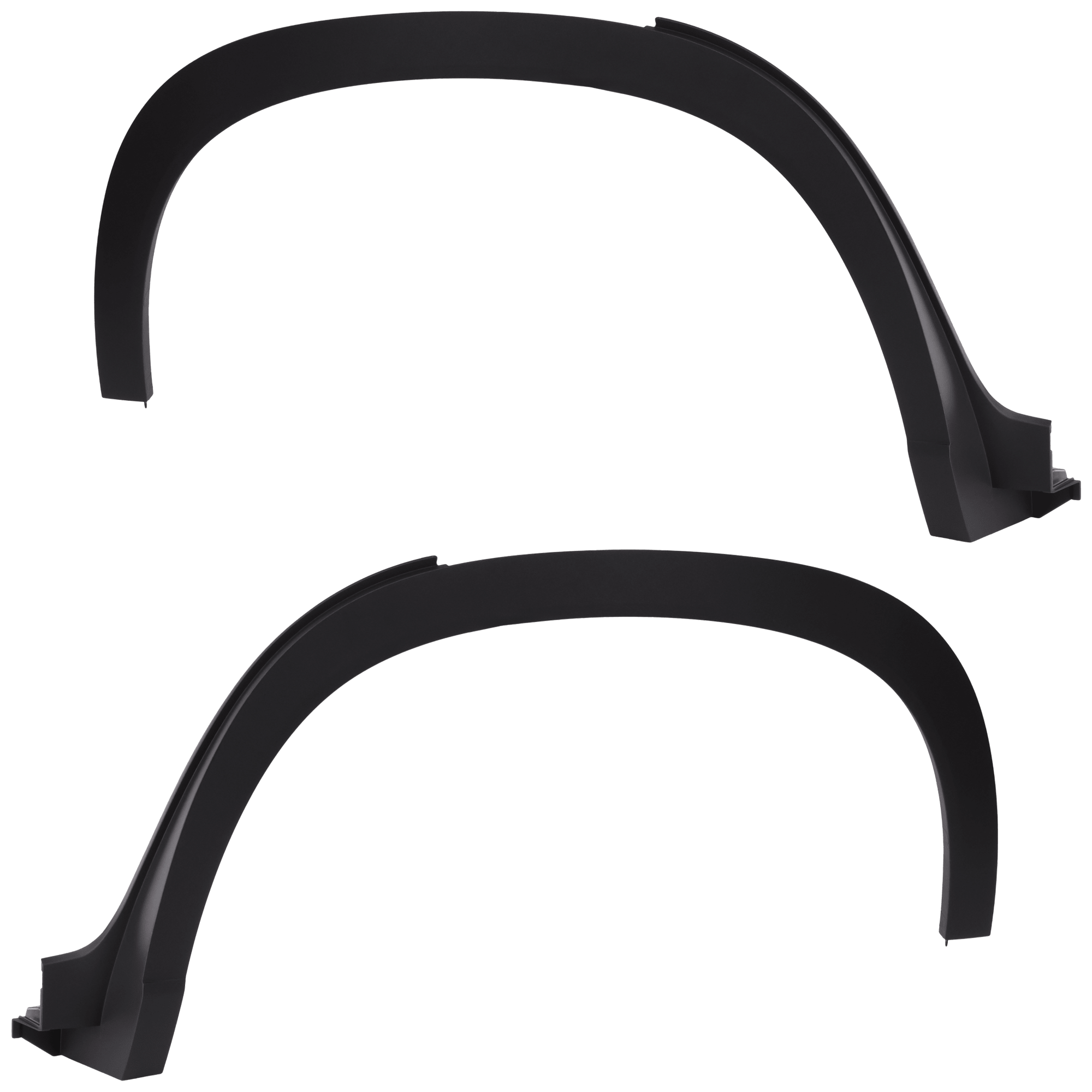 AM GRAND HIGHLANDER 24-24 REAR WHEEL OPENING MOLDING RH AND LH Primed CAPA SKU SET GT55390047Q Partslink TO1790132C TO1791132C OEM 750870E060-750880E060