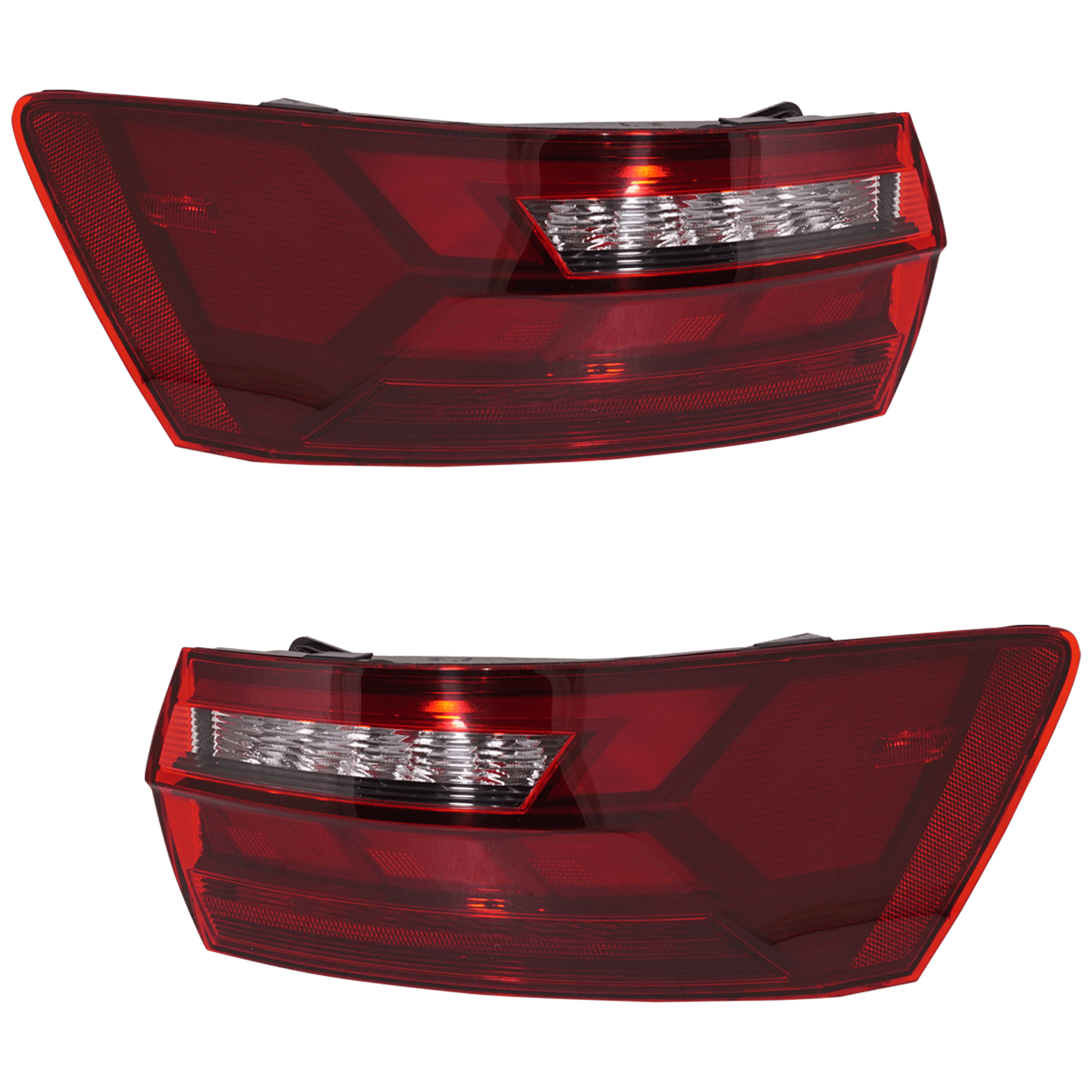 AM JETTA 20-23 TAIL LAMP RH AND LH Outer Assembly LED CAPA SKU SET GV73010021AGQ Partslink VW2805133C VW2804133C OEM 17A945096B 17A945095B