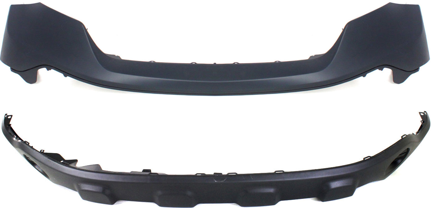 AM CR V 07-09 FRONT BUMPER COVER Upper and Lower Upper Primed Lower Textured SKU SET H010361P 2 Partslink HO1000251 HO1000252 OEM 04711SWAA91ZZ 04712SWAA91