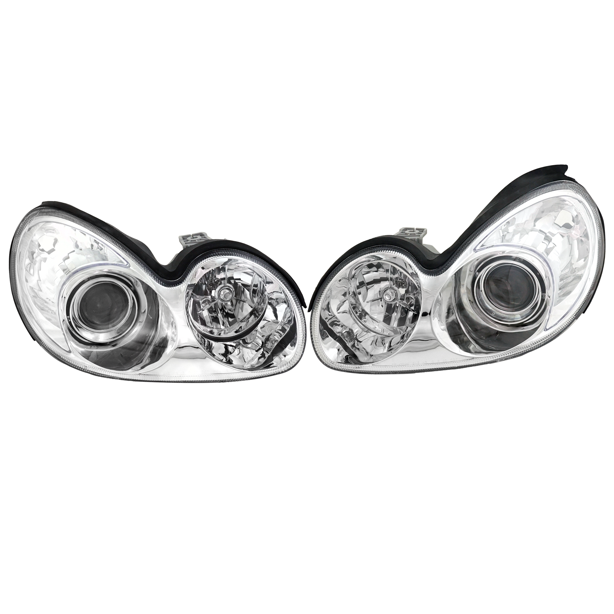 AM SONATA 02-05 HEAD LAMP RH AND LH Assembly Halogen SKU SET H100109 Partslink HY2502126 HY2503126 OEM 921013D050-921023D050