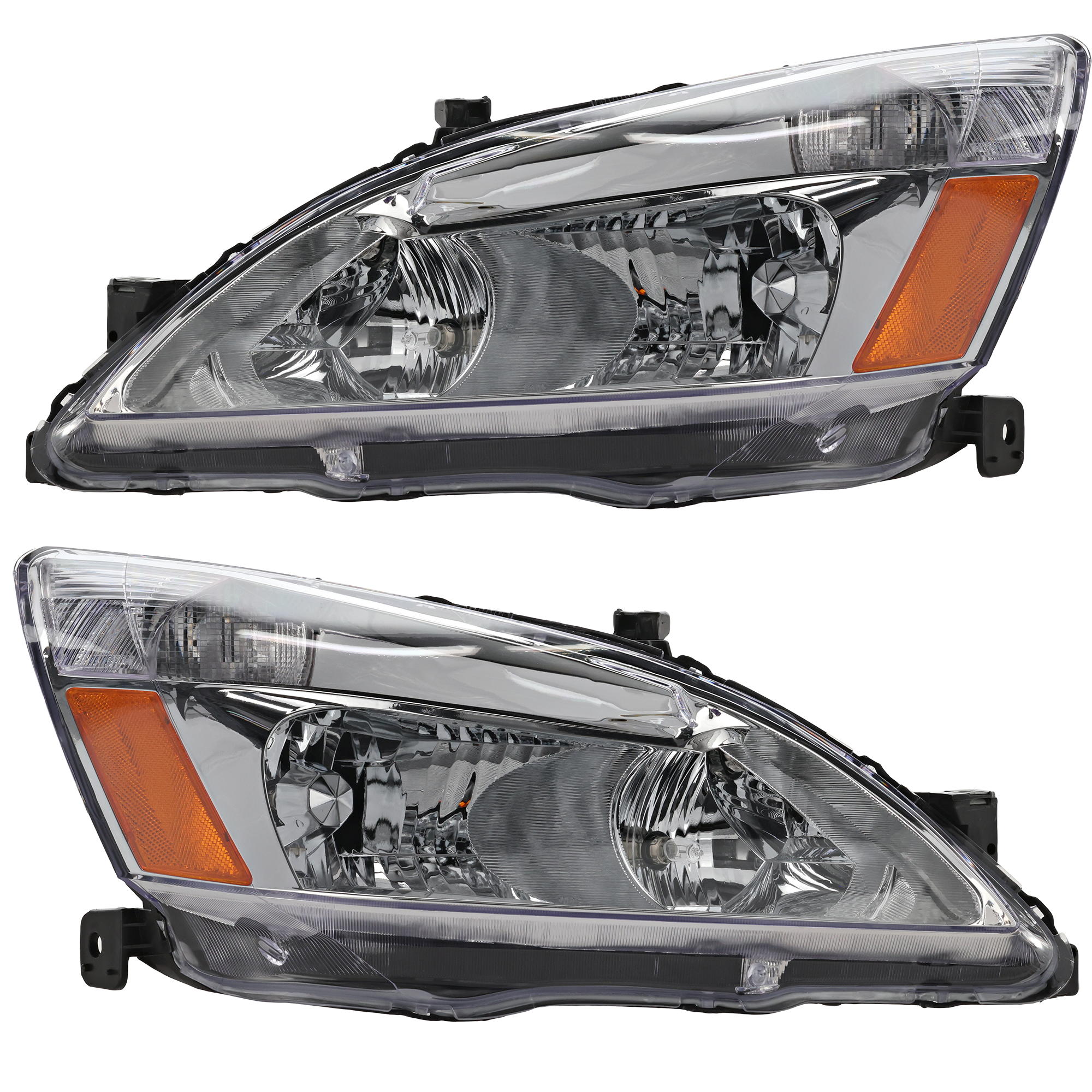 AM ACCORD 03-07 HEAD LAMP RH AND LH Assembly Halogen Coupe Sedan SKU SET H100123 OEM 33101SDAA01 PFM 33151SDAA01 PF