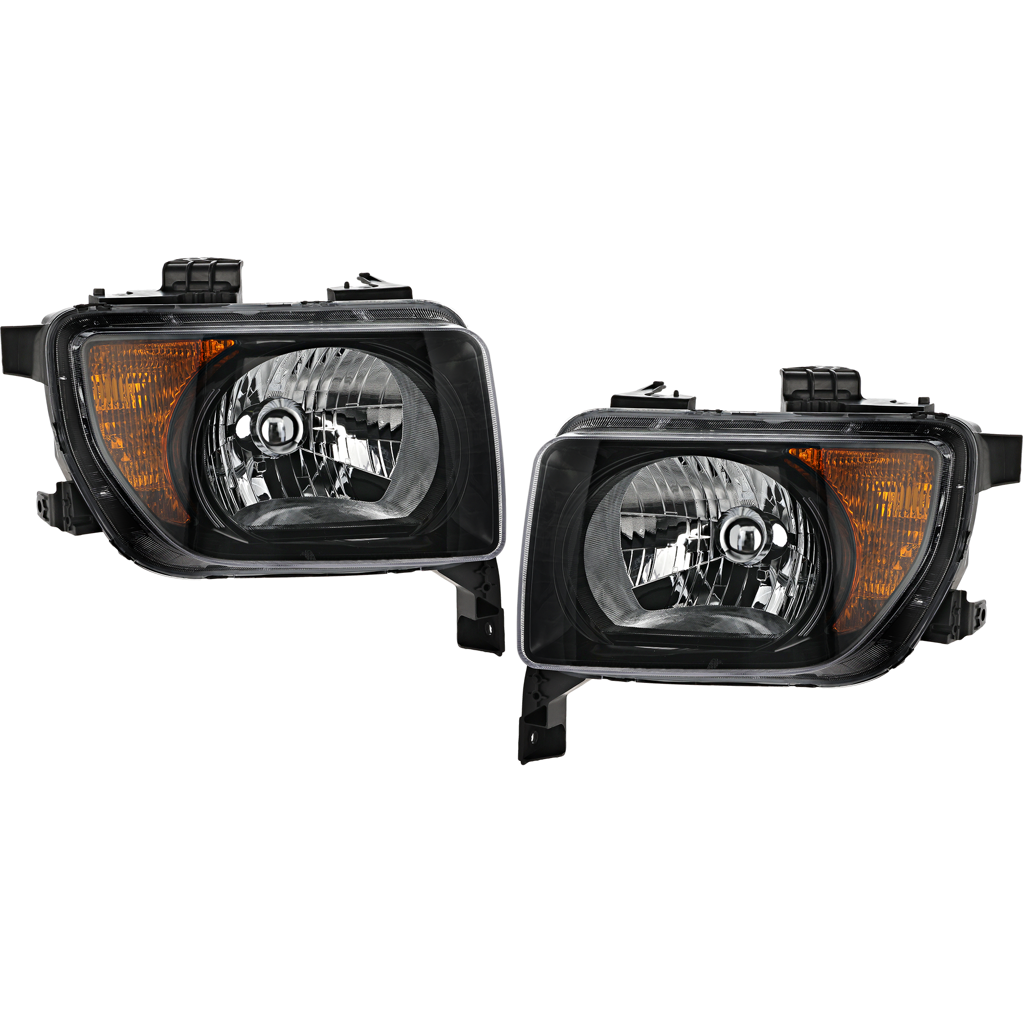 AM ELEMENT 07-08 HEAD LAMP RH AND LH Lens and Housing EX LX Models SKU SET H100179 Partslink HO2518114 HO2519114 OEM 33101SCVA21-33151SCVA21