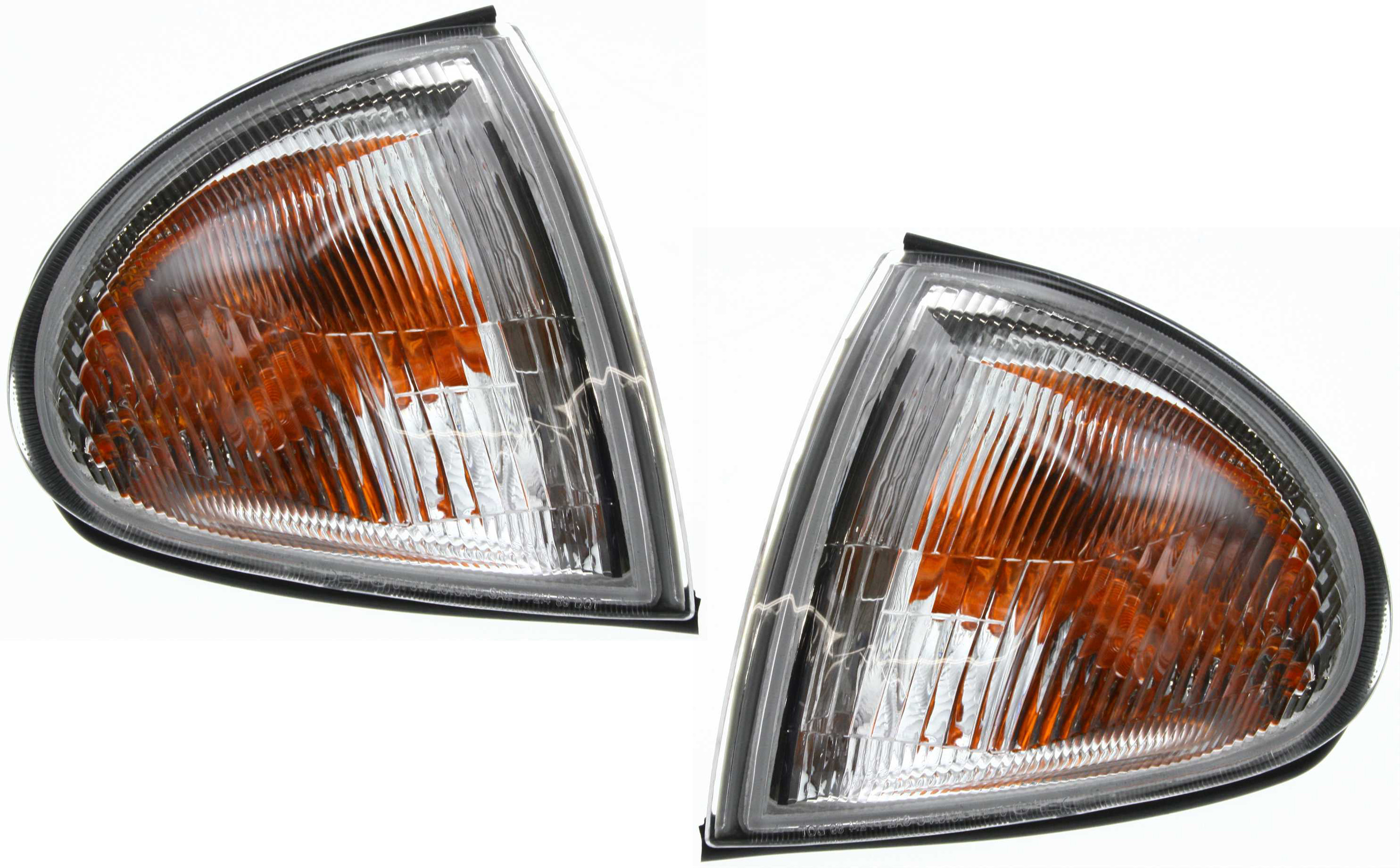 AM CIVIC DEL SOL 93-97 SIGNAL LAMP RH AND LH Assembly SKU SET H106907 Partslink HO2531124 HO2530124 OEM 33300SR2A02-33350SR2A02