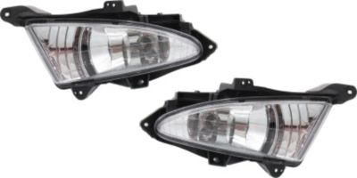 AM ELANTRA 07-10 FRONT FOG LAMP RH AND LH Assembly Sedan SKU SET H107567 Partslink HY2592127 HY2593127 OEM 922012H000-922022H000