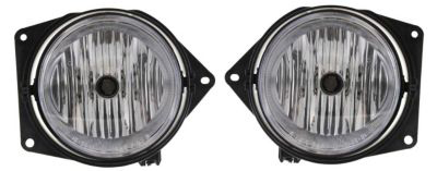 AM H3-06-10 FRONT FOG LAMP RH AND LH Assembly SKU SET H107573 Partslink HU2593101 HU2592101 OEM 15807158-15807157